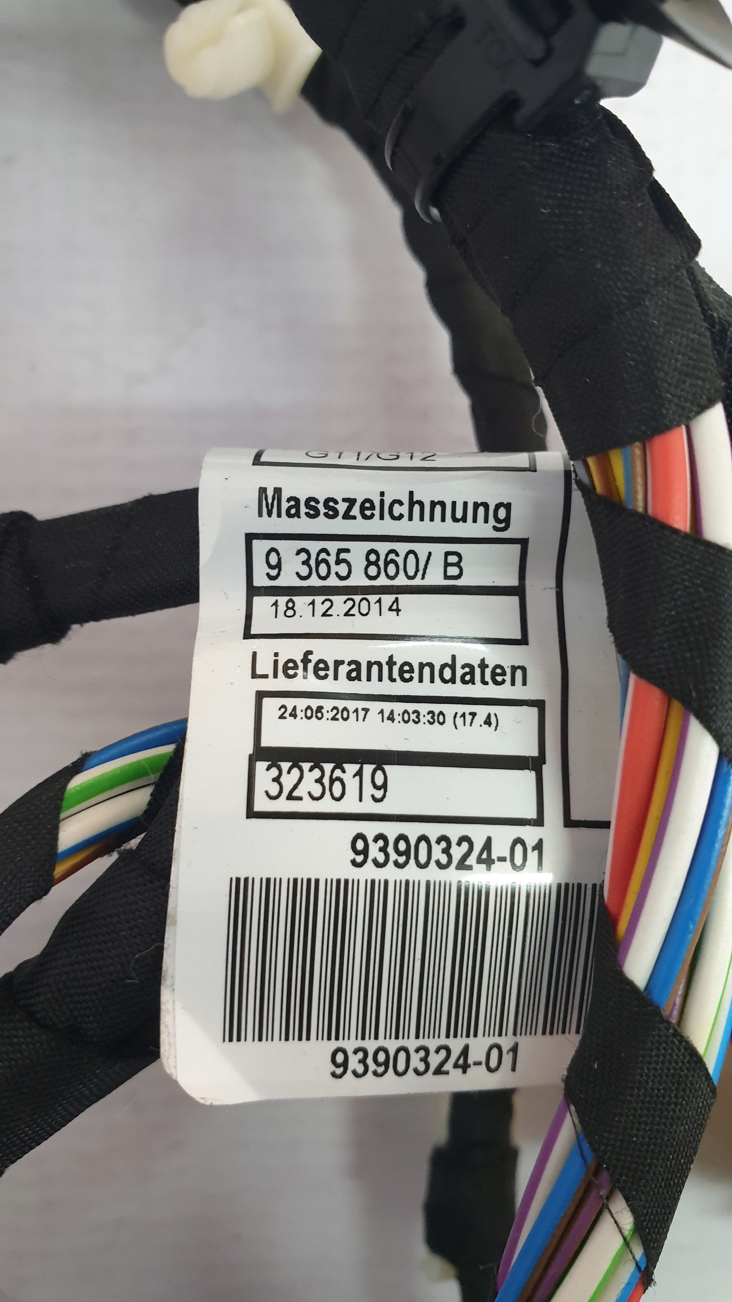 Жгут проводов сиденья BMW G11 G12 9365860 - galeria