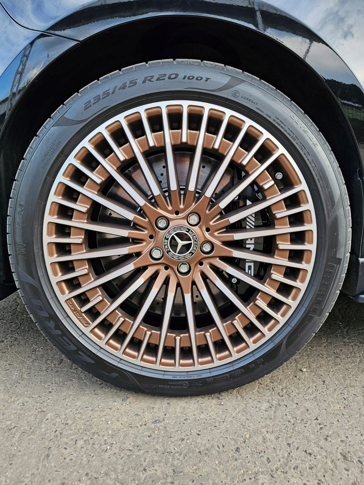Тормоза Mercedes W447 V Диски BigBrake 390 Комплект - galeria
