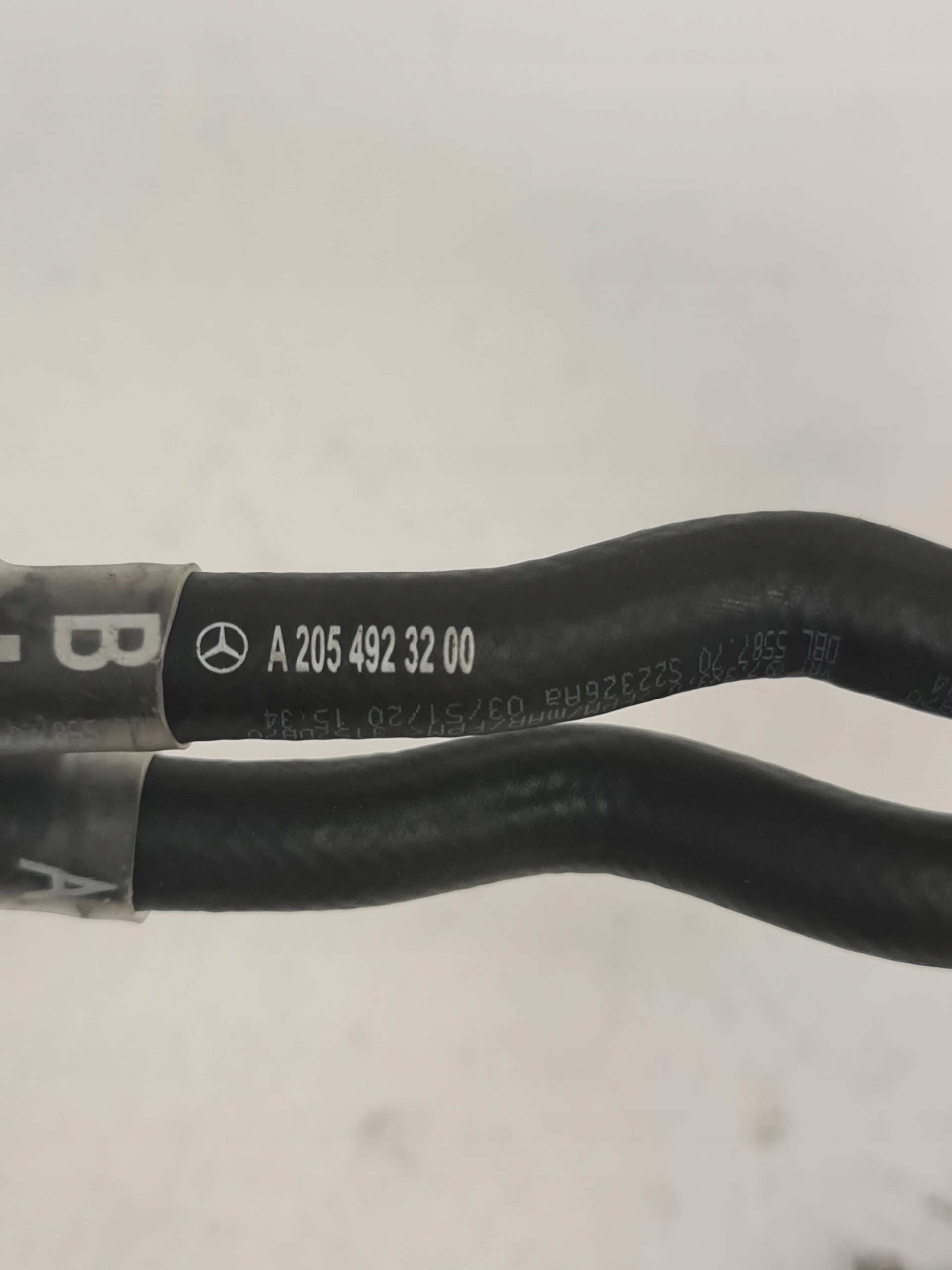 Exhaust gas pressure sensor Mercedes OM276 276 NEW - galeria