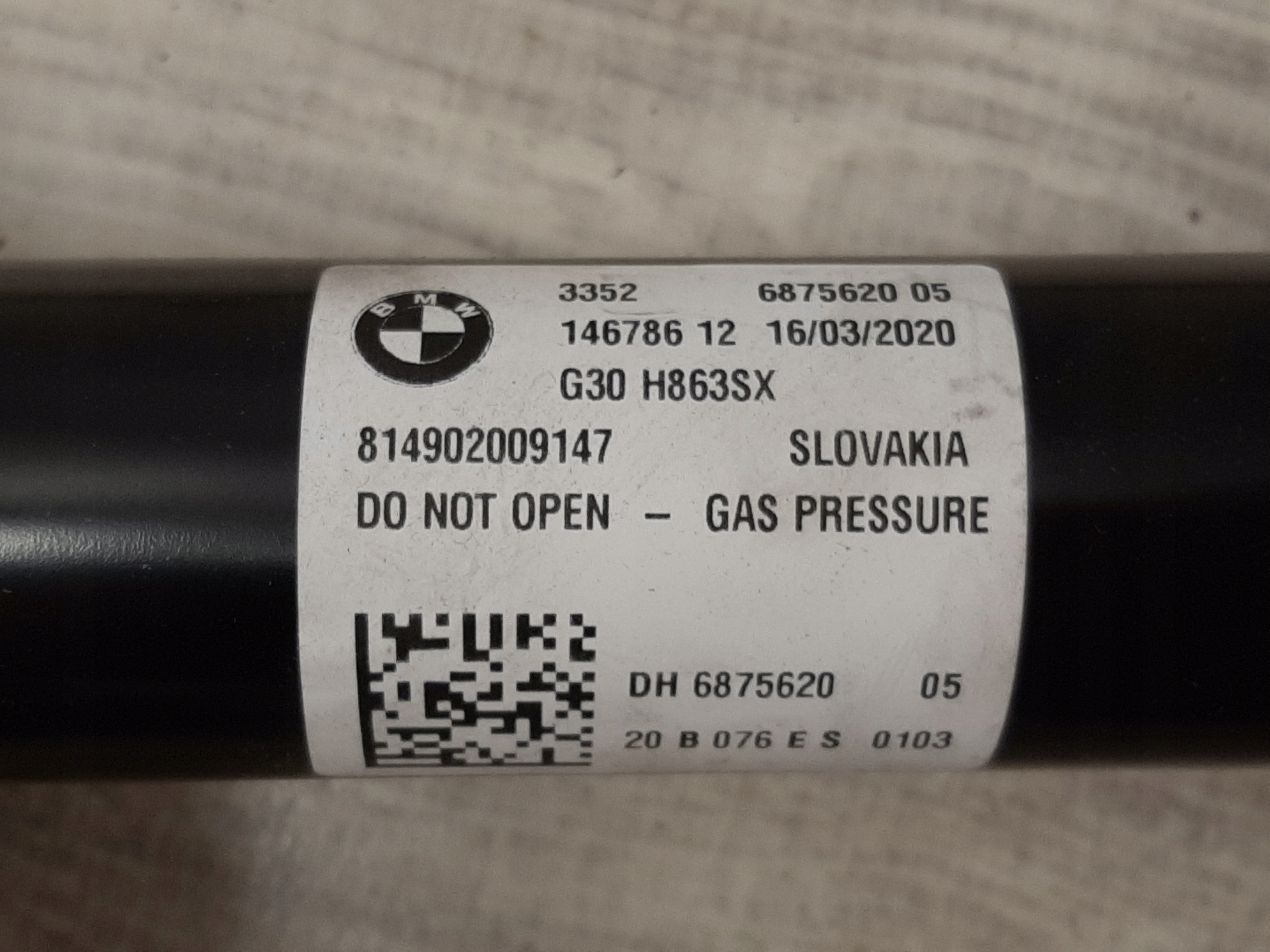 BMW G30 M550d 530e Stoßdämpfer hinten ORIGINAL - galeria