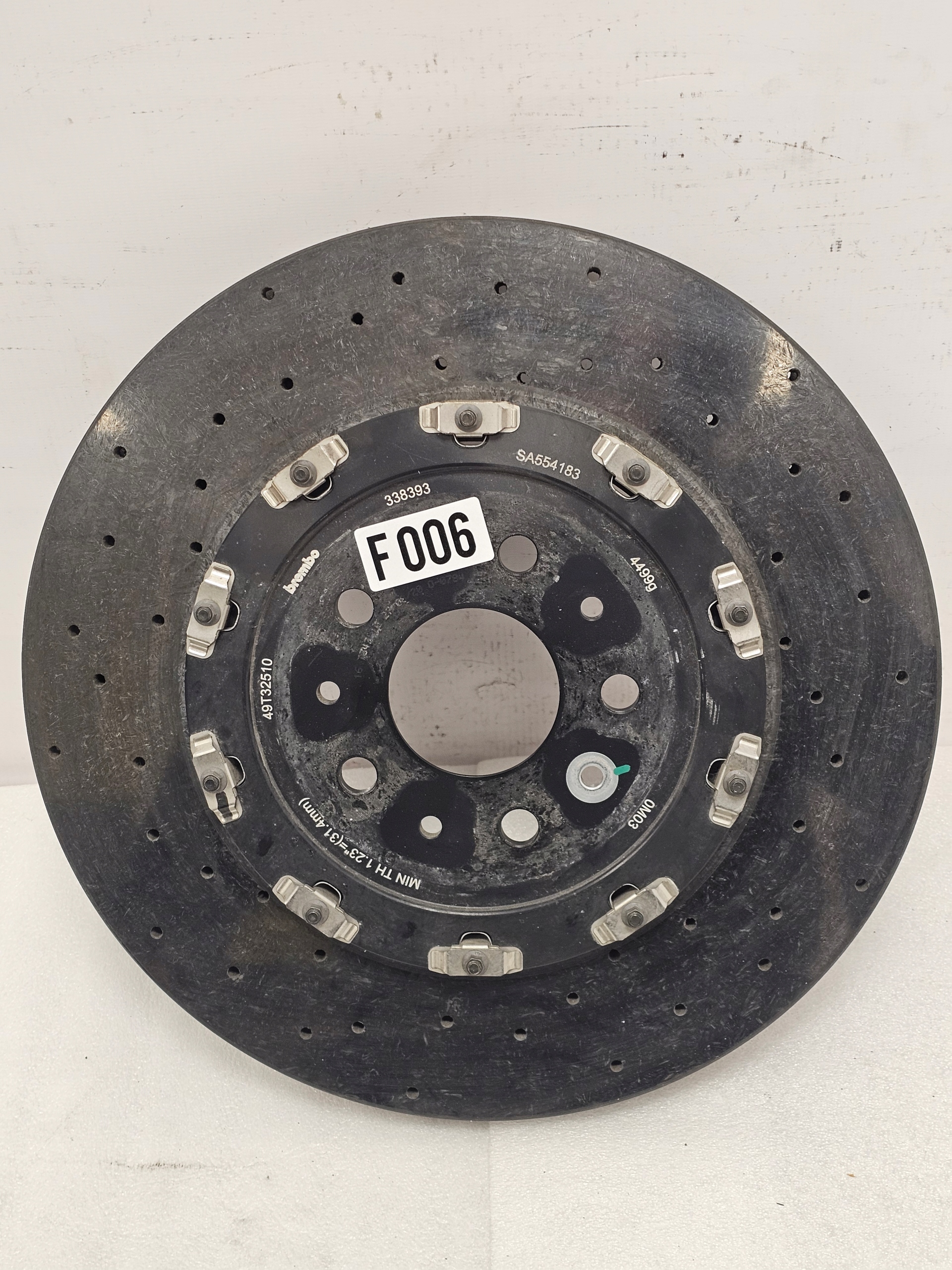 Диски Суппорта Ferrari Roma Portofino Ceramics Big Brake Set - galeria