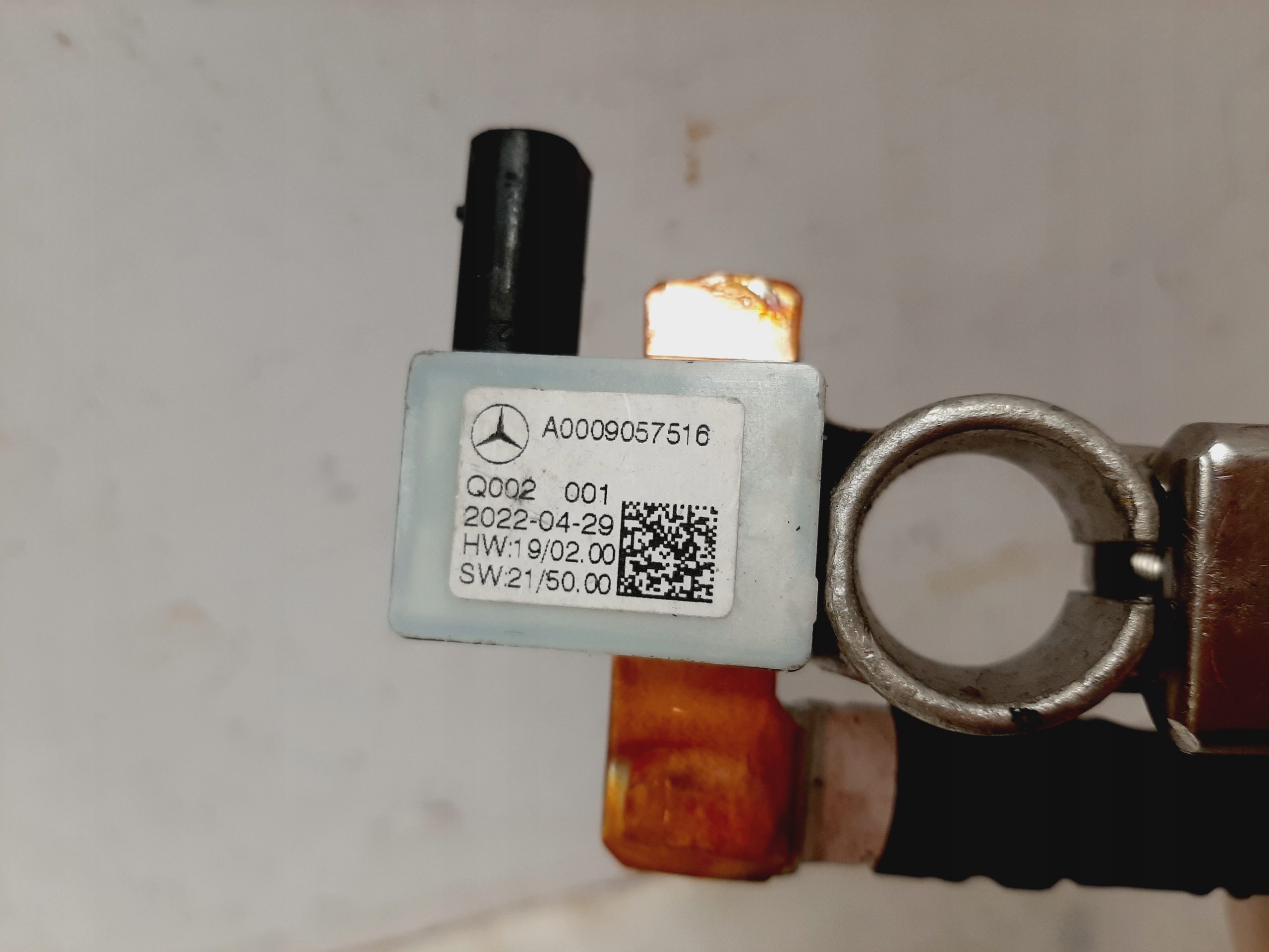 Minus Terminal Cable Battery Sensor Mercedes W294 W295 W296 W297 - galeria