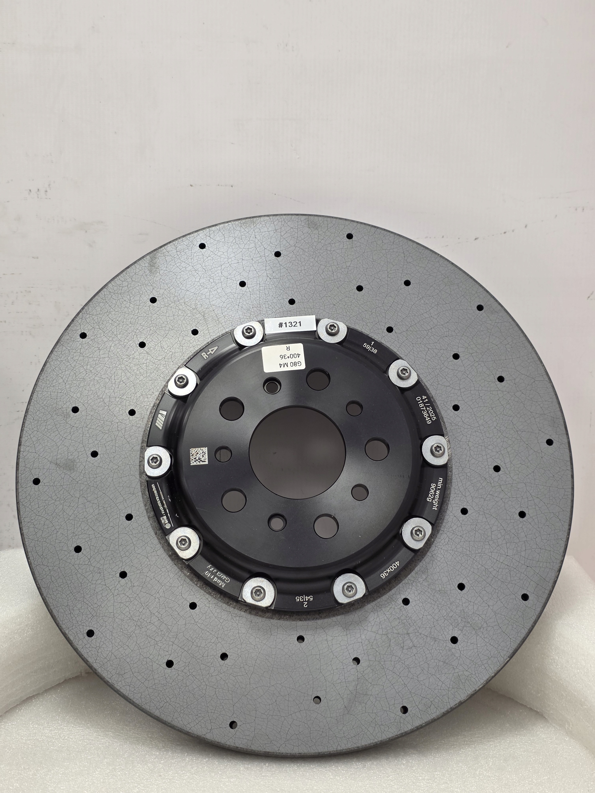 Discs CERAMIC DISC BMW M2 M3 M4 G80 G82 G87 FRONT PAIR - galeria