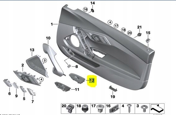 BMW G29 Z4 window switch 9327031 8496210 - galeria