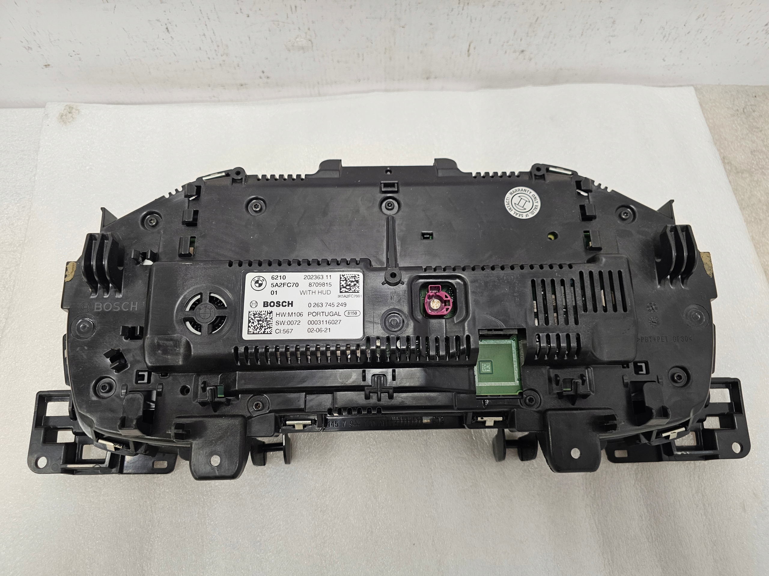 Thekendisplay Virtual LIVE COCPIT 12'3" BMW G05 G12 G30 G01 G80 - galeria
