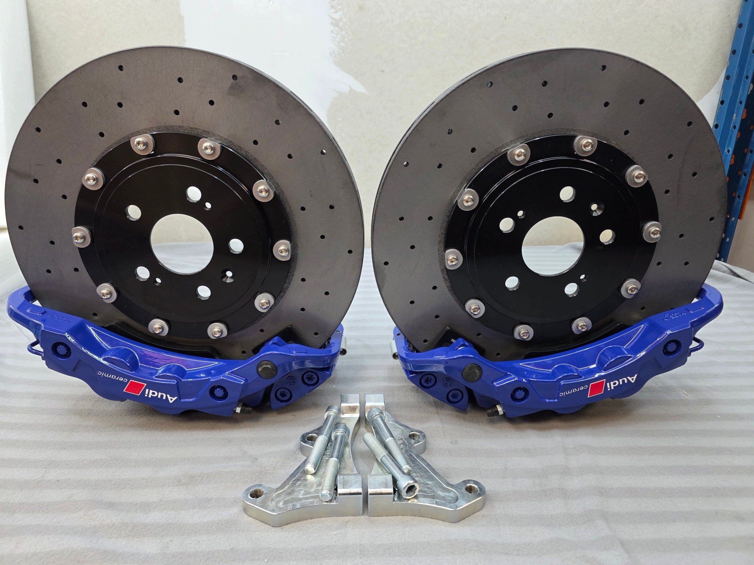 Tarcze Ceramiczne VAG MQB VW Audi TTRS RS3 8V 8Y Hamulce Zaciski Ceramika - galeria