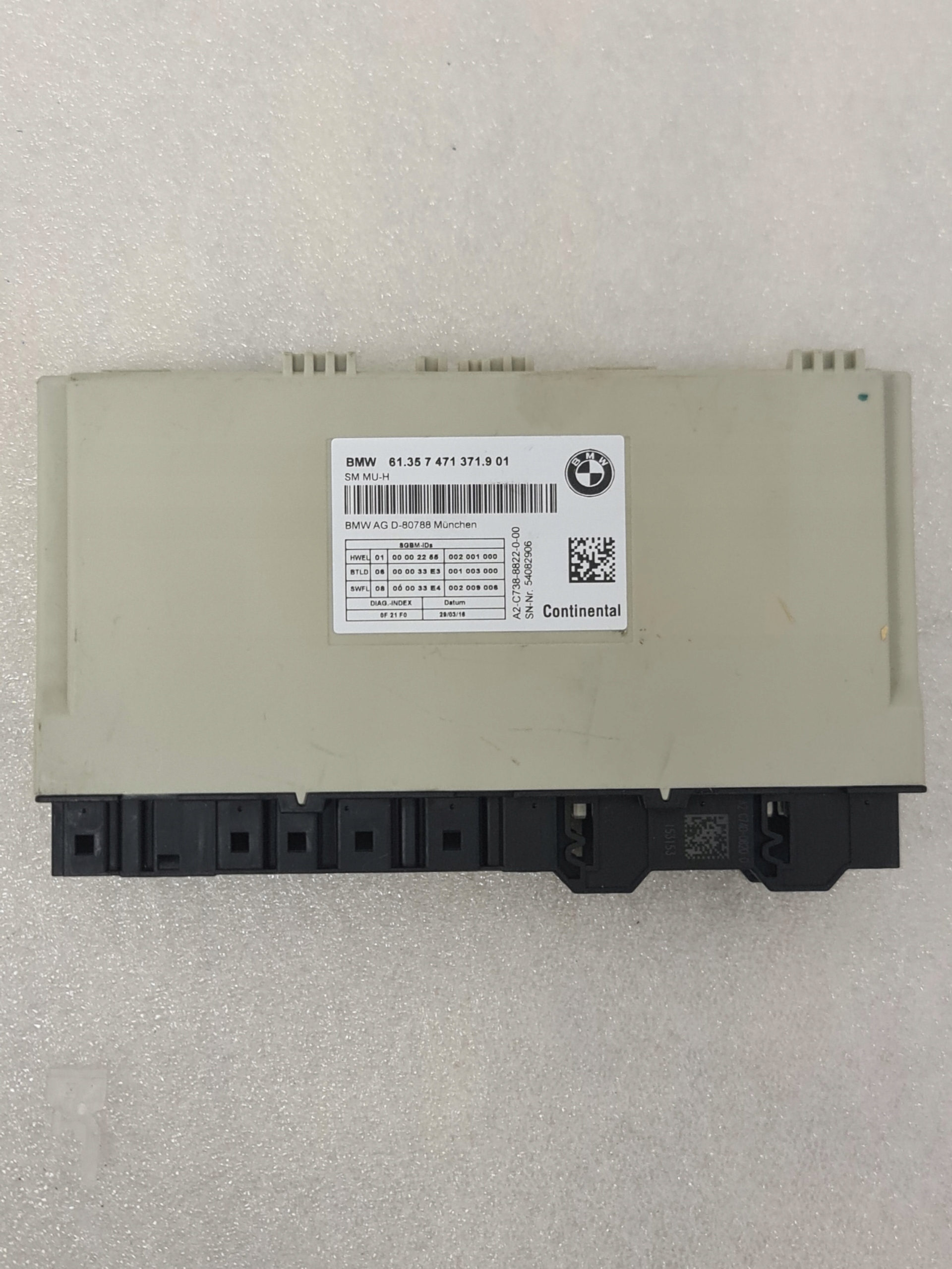 BMW G Series Seat Module 7471371 G11 G12 G30 NEW - galeria