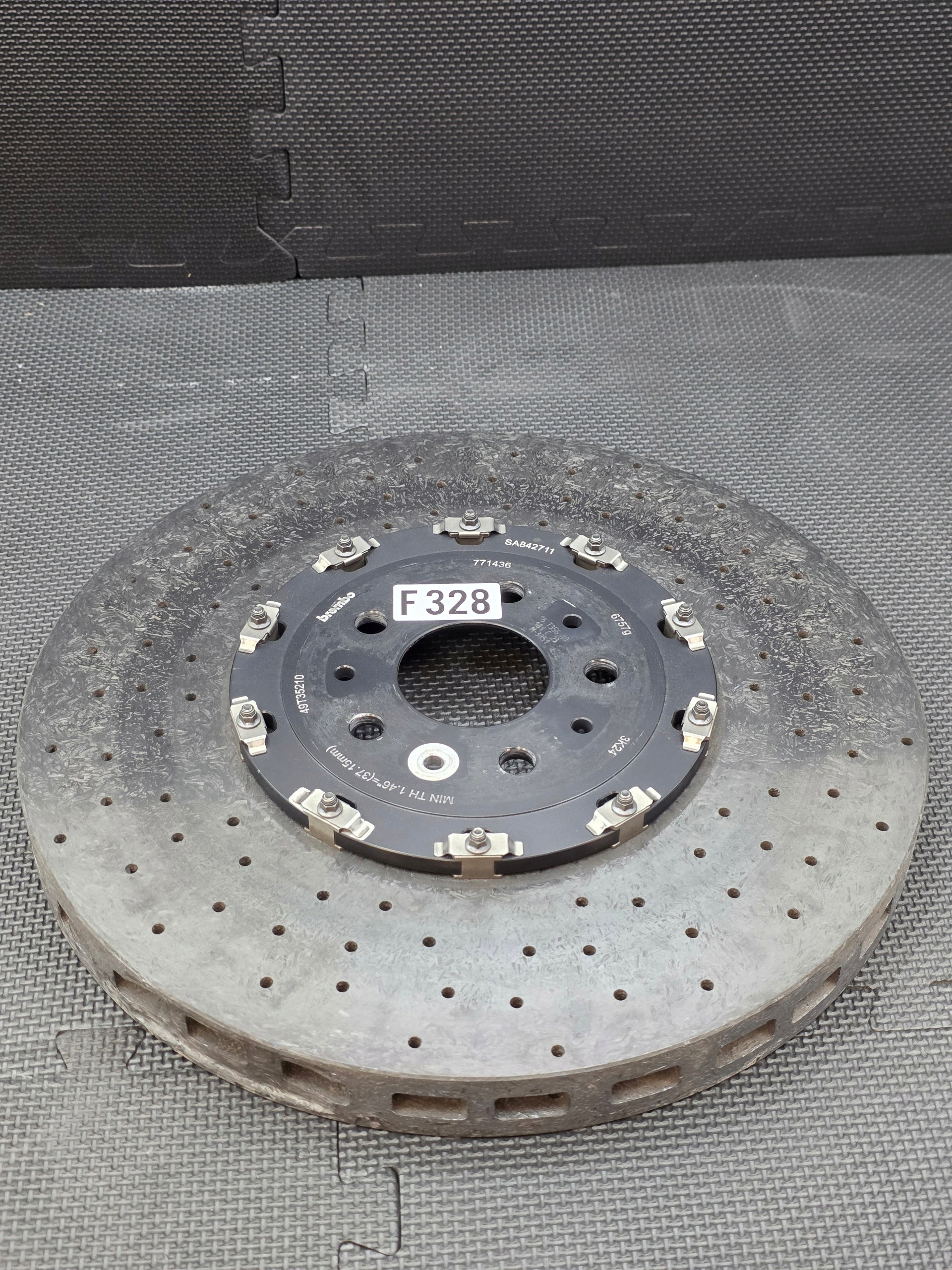 Tarcza CERAMICZNA Ferrari PRZÓD 812 SF90 296 GTB 12 Cilindri 771436 - galeria