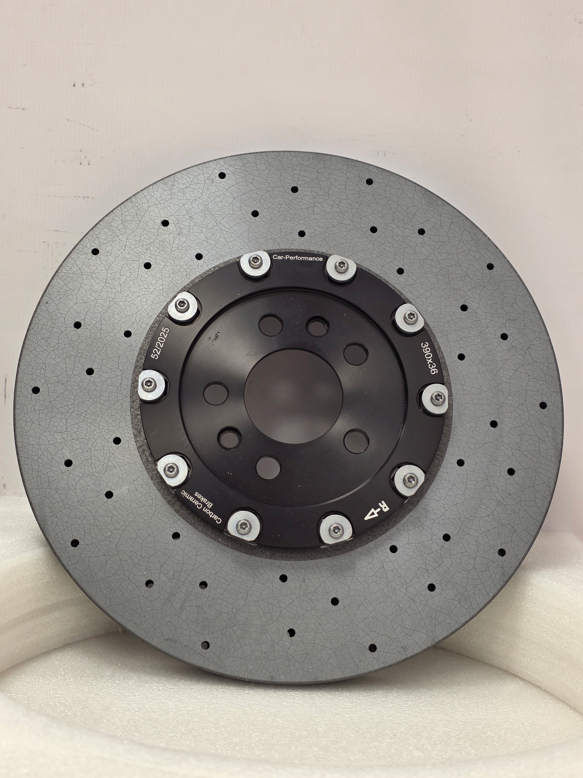 CERAMIC discs Alfa Romeo Giulia QV FRONT Left Right Set - galeria