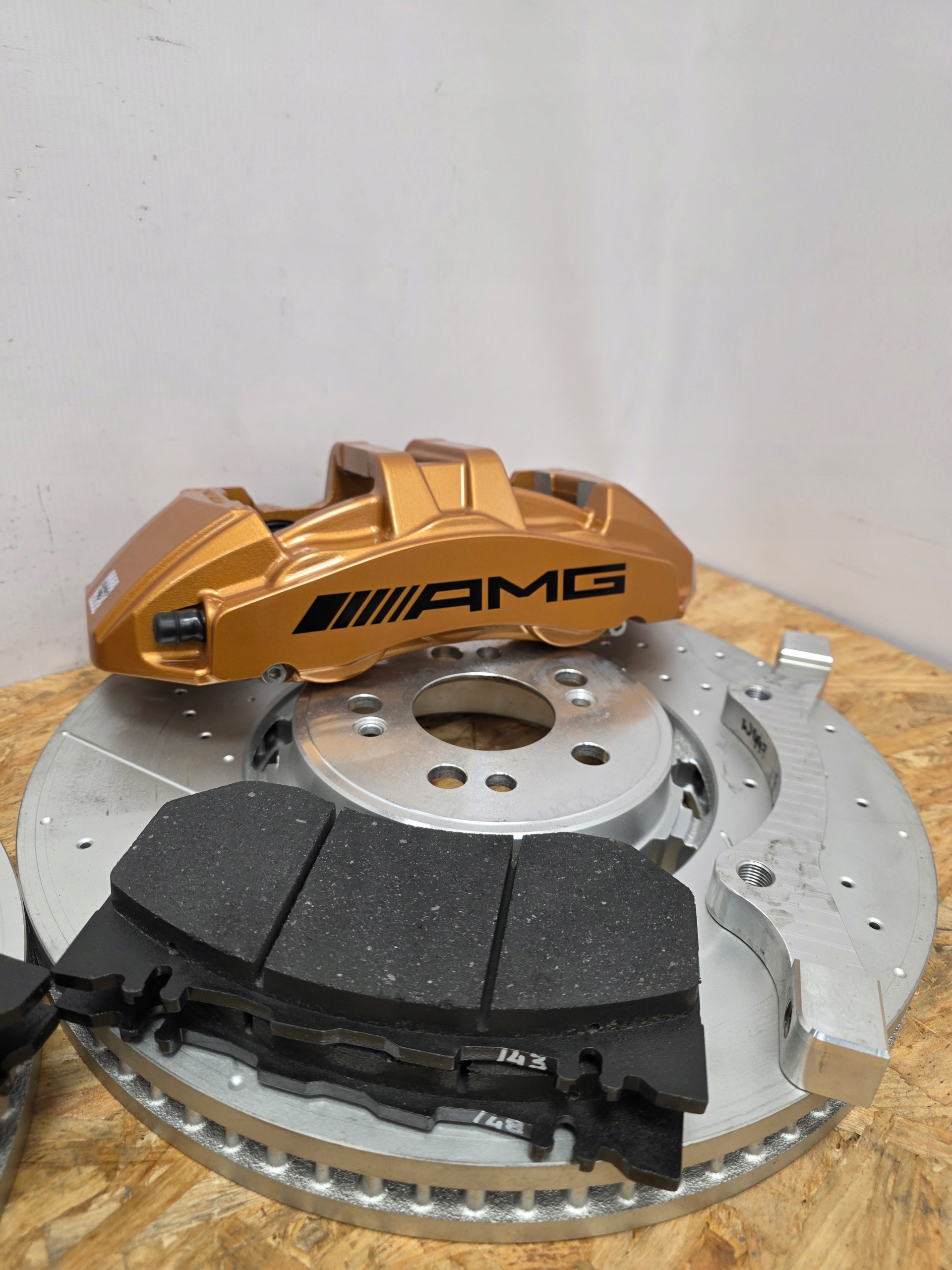 Суппорта, диски, тормоза, Mercedes GLE GLS W167 AMG Set Big Brake Kit - galeria