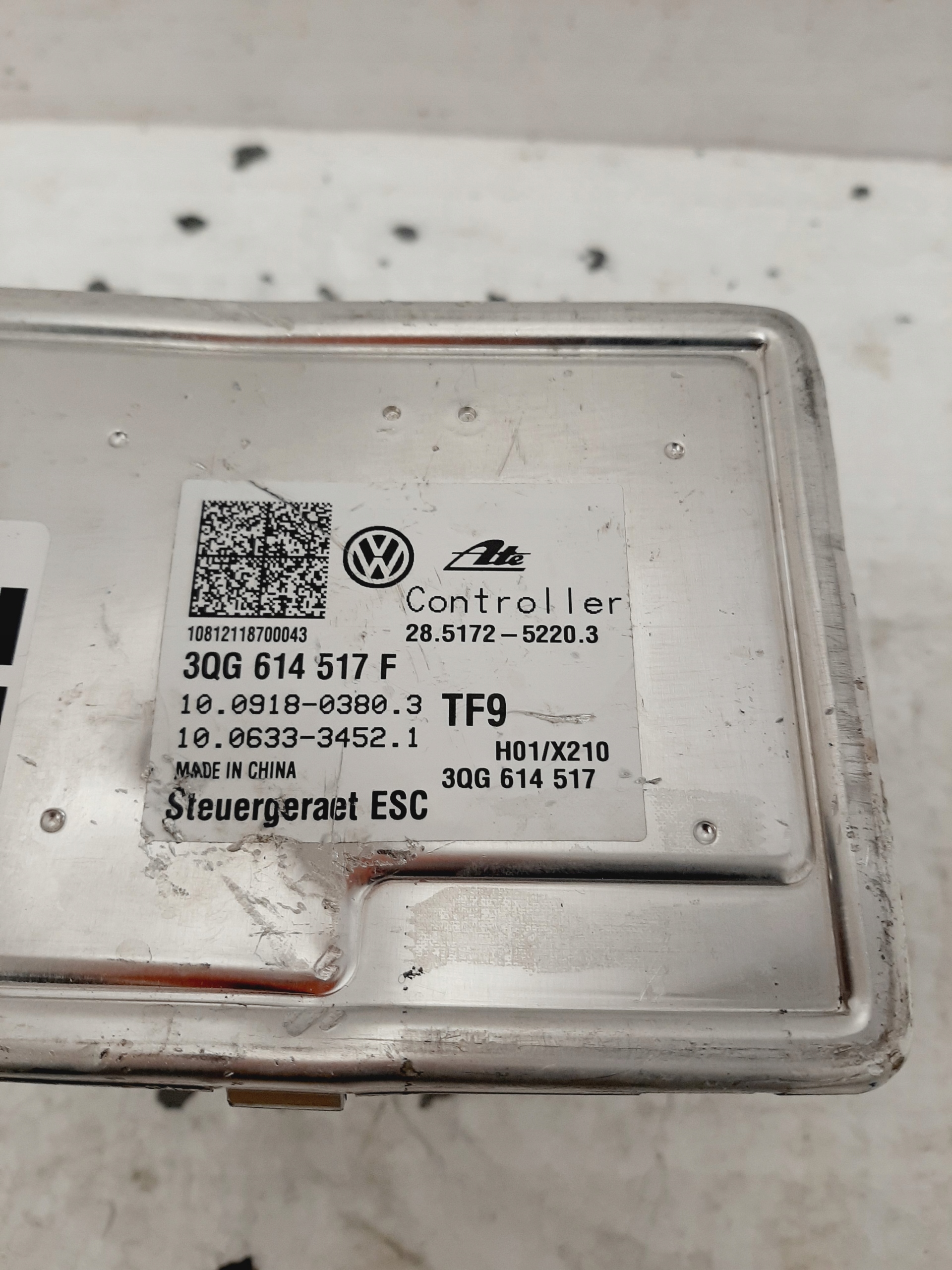 Тормозной насос ABS VW Audi VAG 3QG614517 - galeria
