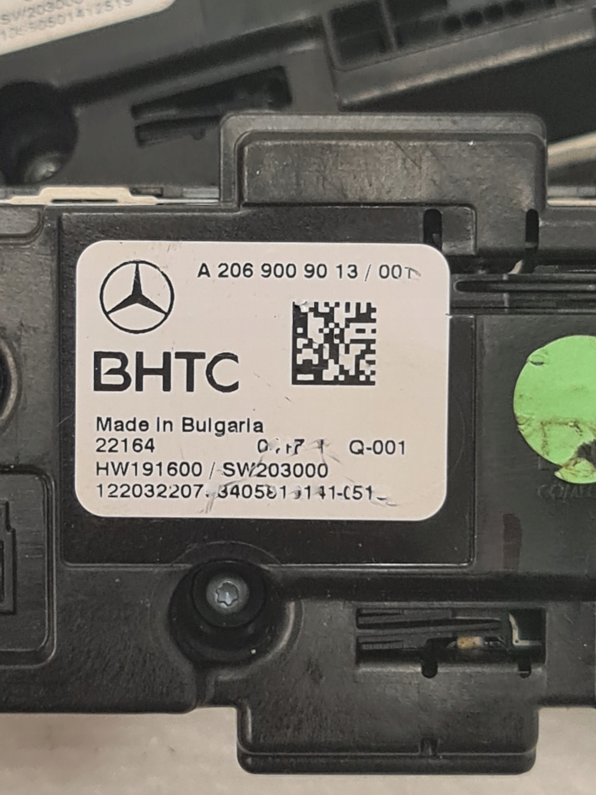 Klimapaneel Mercedes W206 - galeria