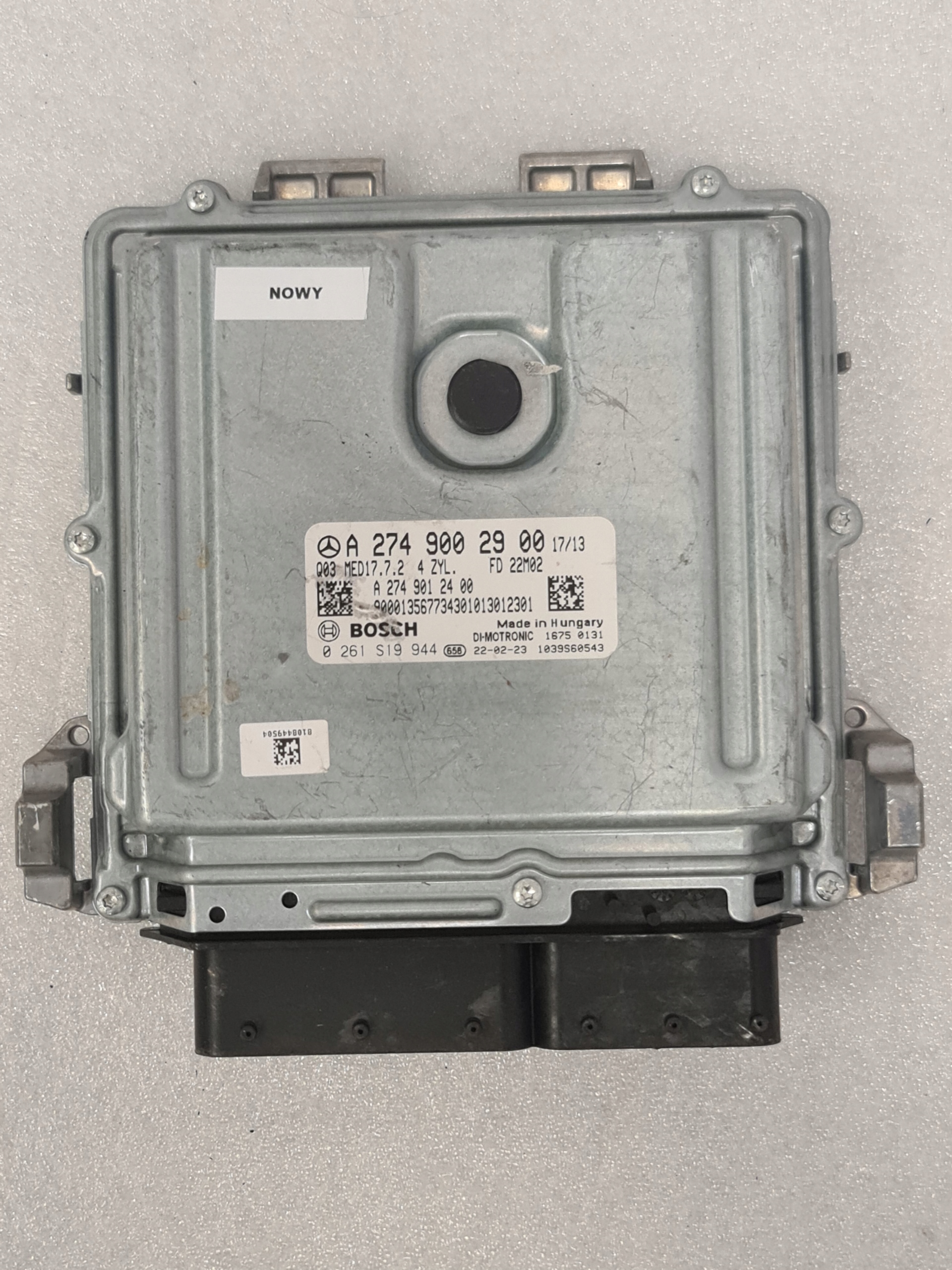 Motorsteuergerät ECU A2749002900 M274 Neu 17.7.2 - galeria