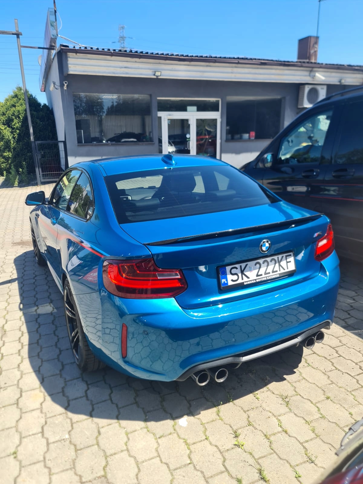BMW F22 F87 M2 CARBON Flap Spoiler Aileron - galeria