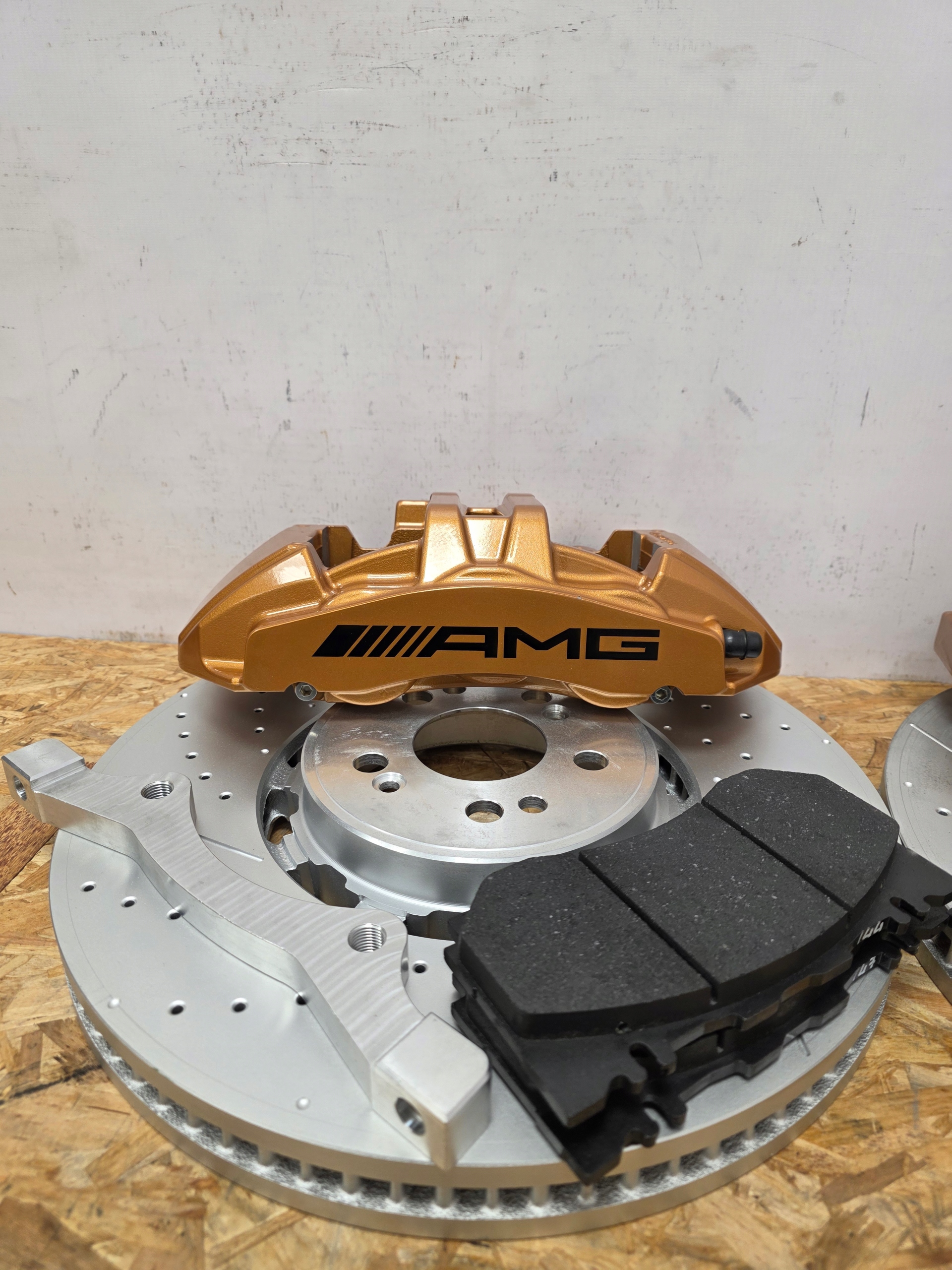Суппорта, диски, тормоза, Mercedes GLE GLS W167 AMG Set Big Brake Kit - galeria