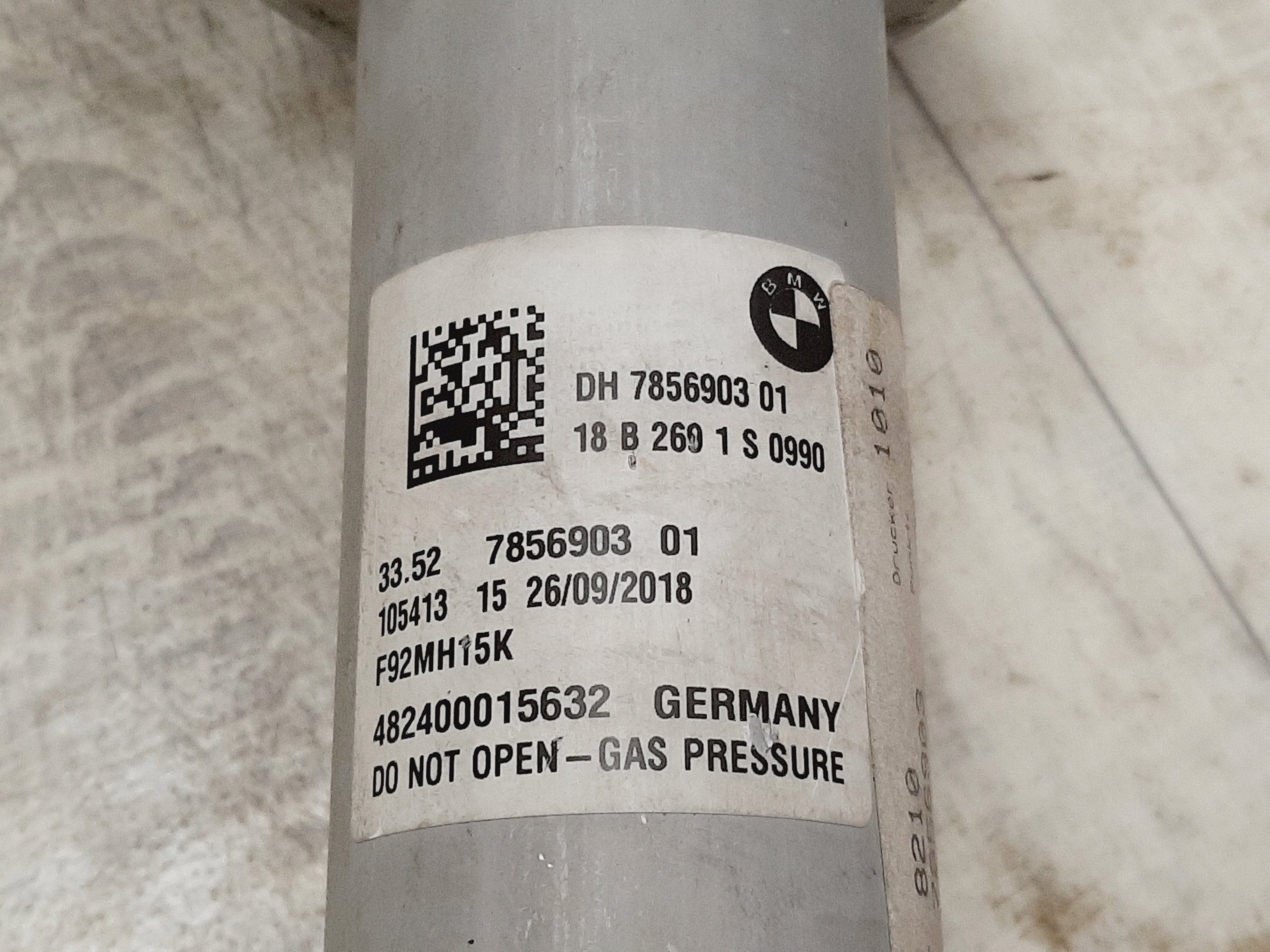 BMW M8 Coupe F92 EDC Stoßdämpfer hinten hinten 7856903 - galeria