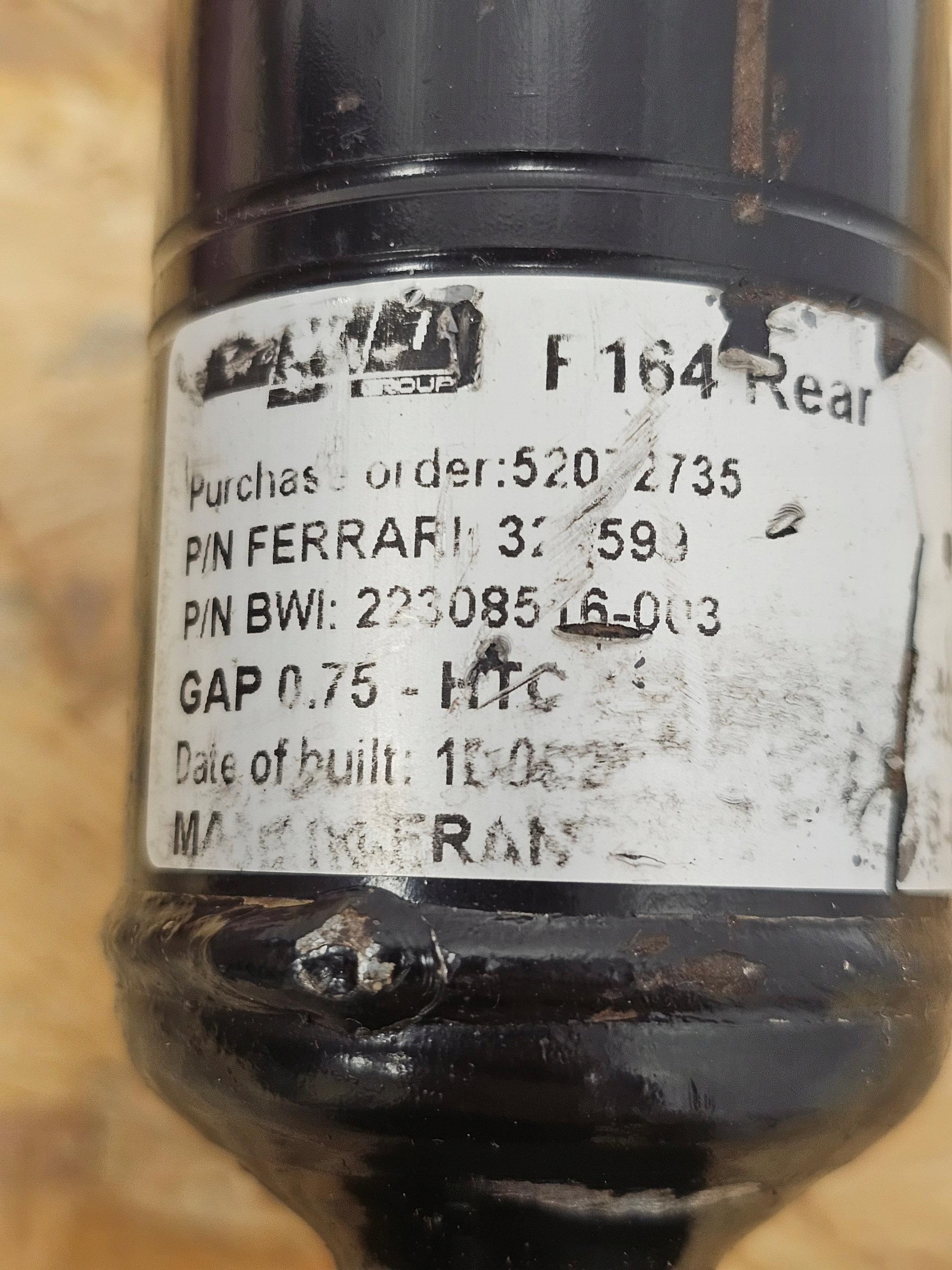 Shock Absorber Rear Rear FERRARI Roma Portofino MAGNERIDE - galeria