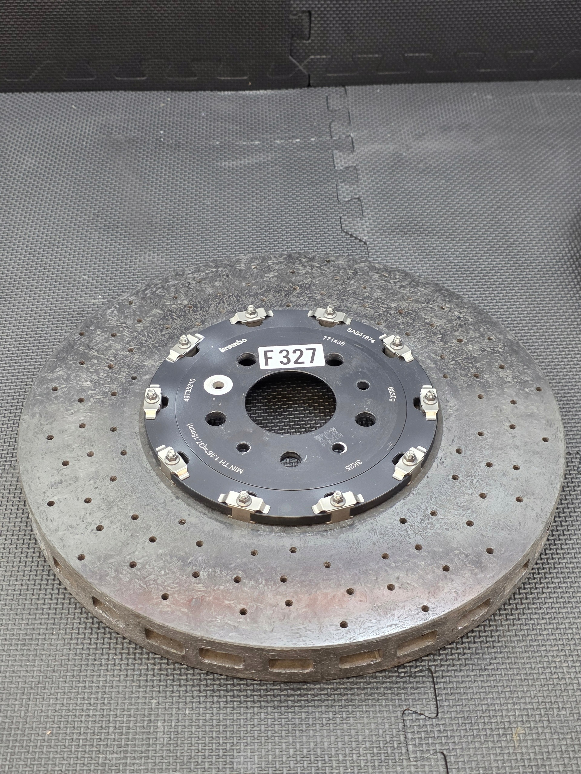 Tarcza CERAMICZNA Ferrari PRZÓD 812 SF90 296 GTB 12 Cilindri 771436 - galeria