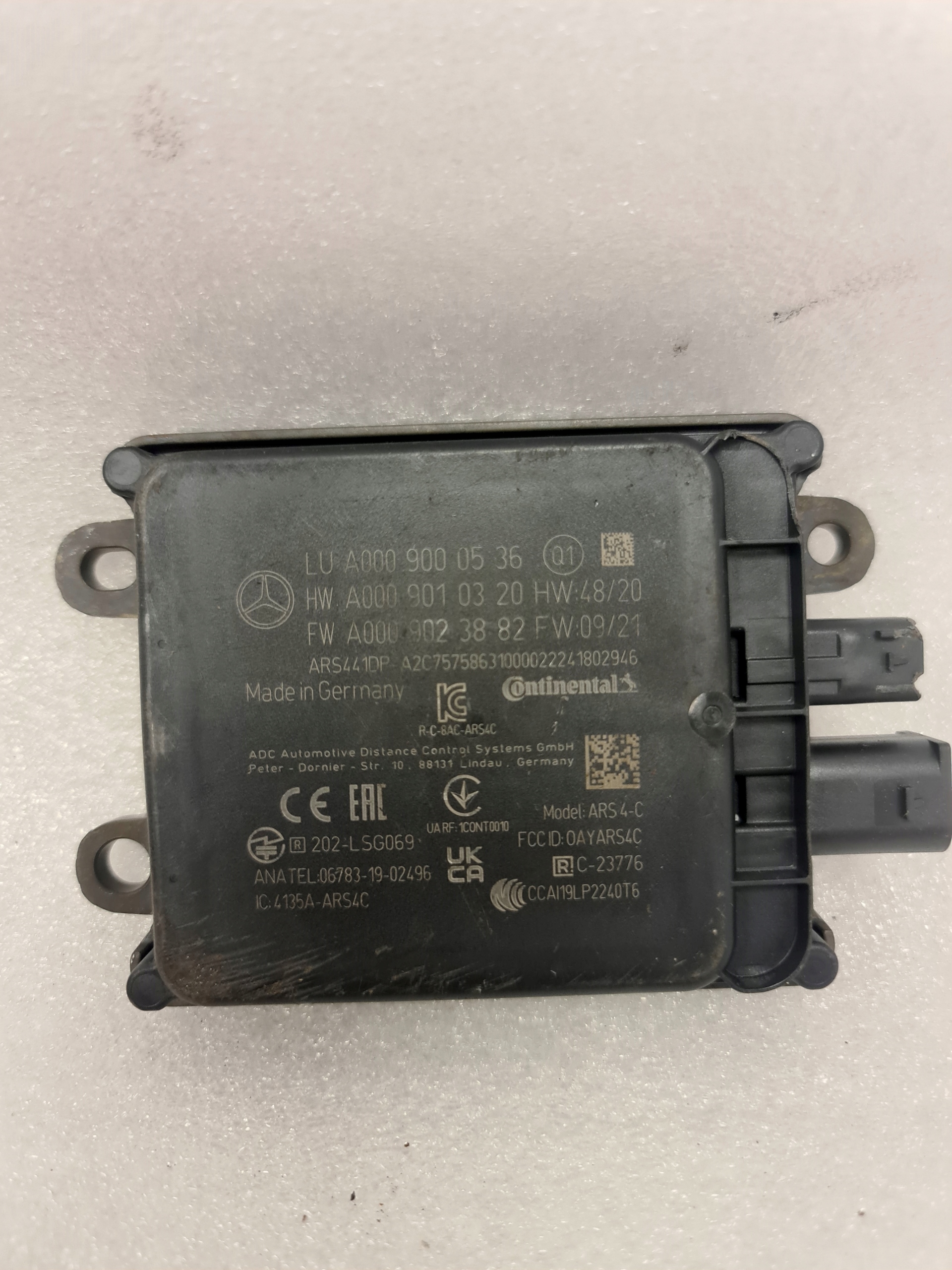 Mercedes ACC A0009000536 Distronic W206 W223 radar - galeria