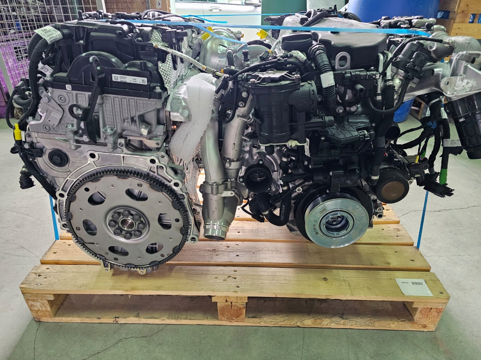 BMW B57-Motor komplett und neu B57D30B 3.0D 320 km - galeria