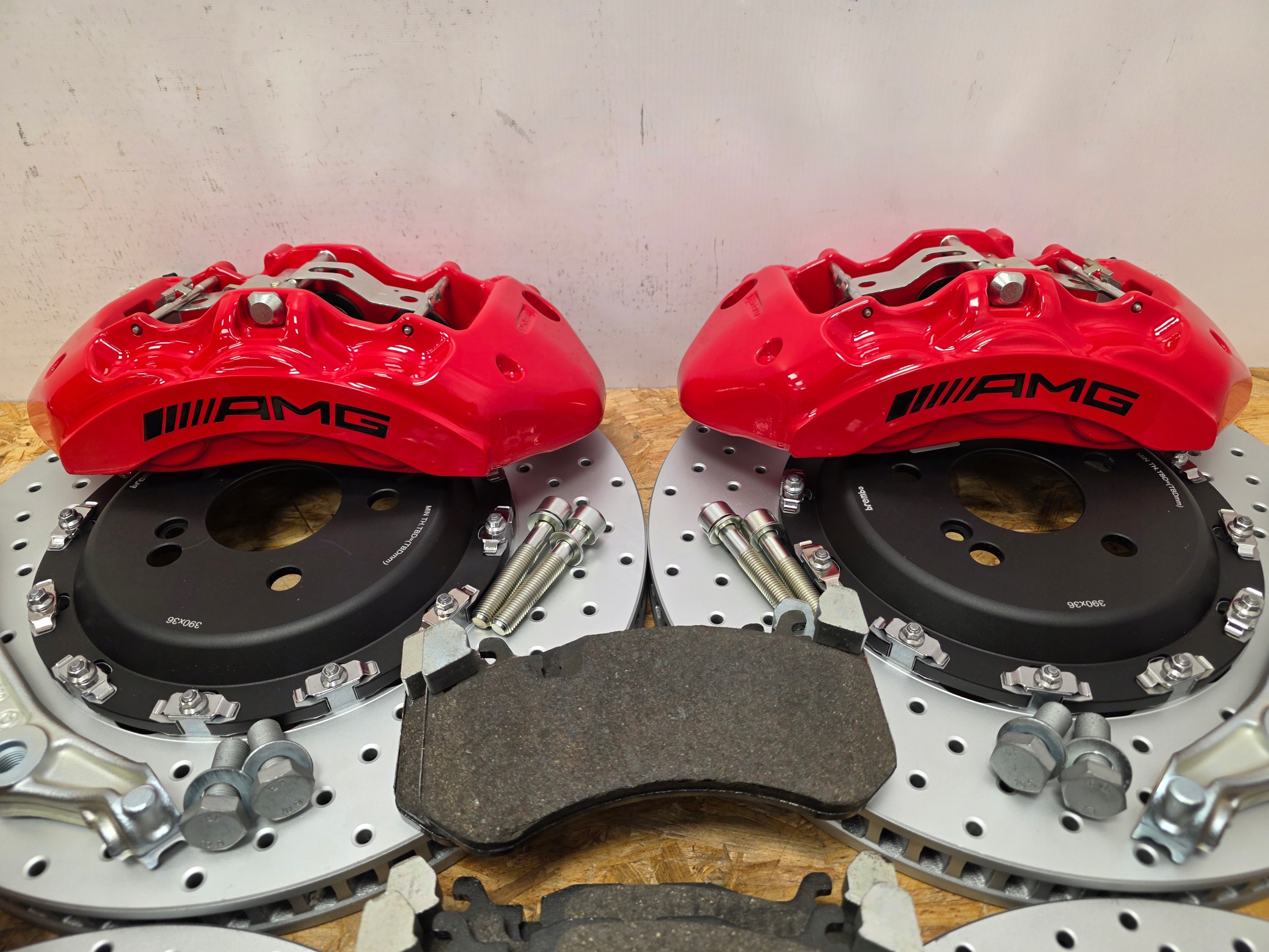 Суппорты Диски Тормоза Mercedes W222 W213 W253 AMG S class Big Brake Kit - galeria