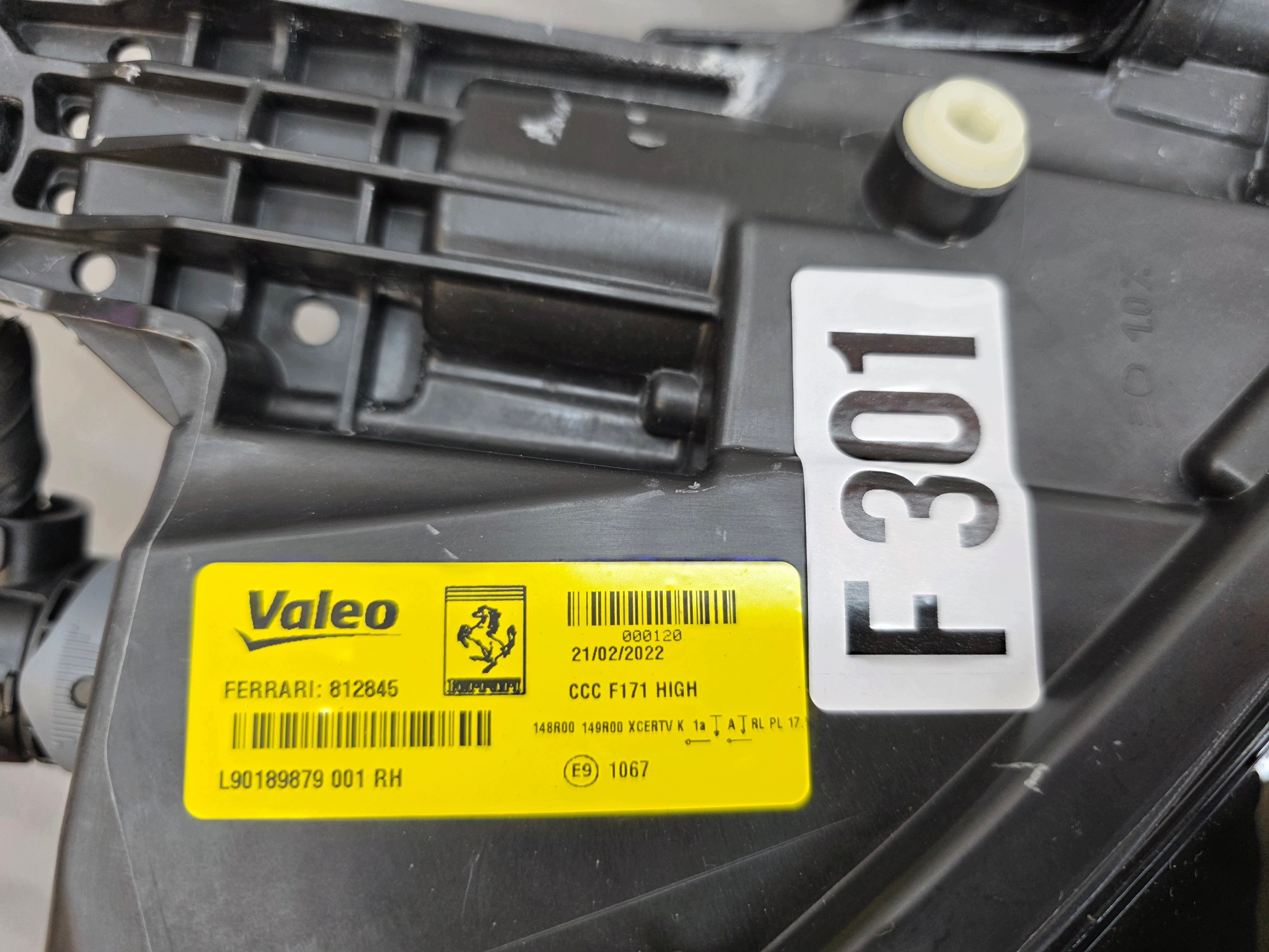 Lampen vorne vorne links rechts Paar FERRARI 296 HIGH AFS F171 komplett - galeria