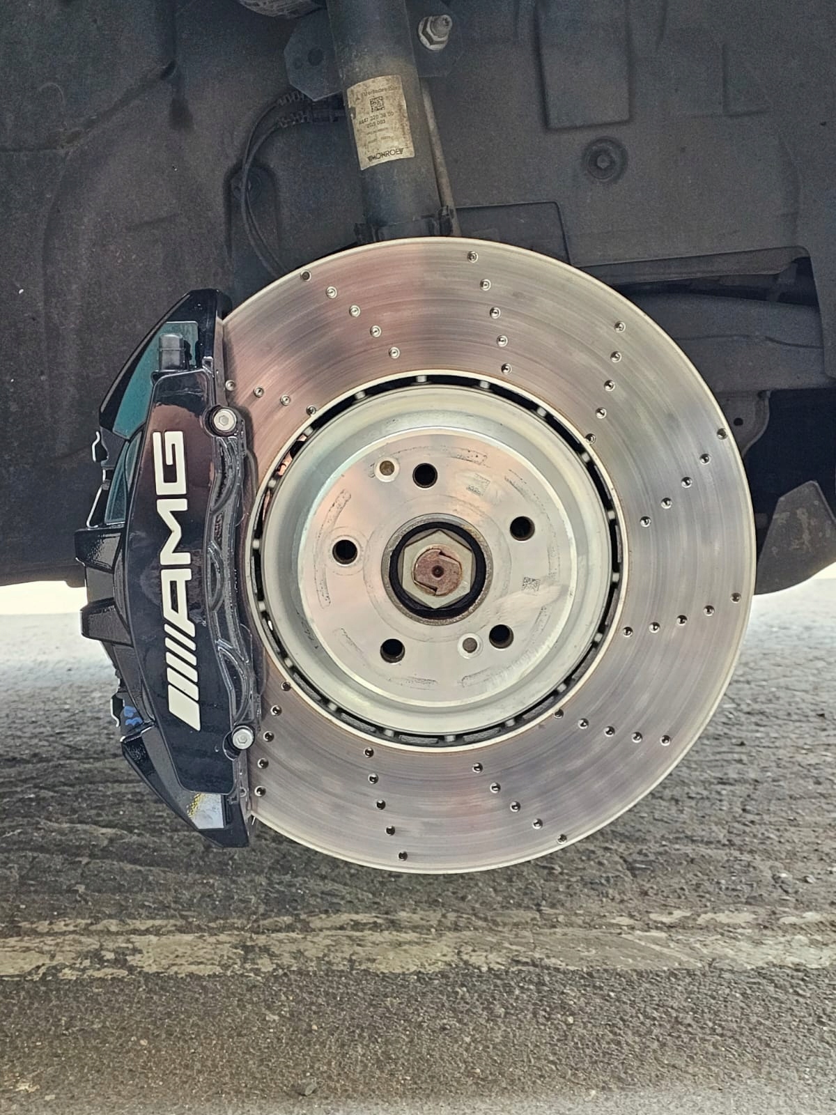 Тормоза Mercedes W447 V Диски BigBrake 390 Комплект - galeria