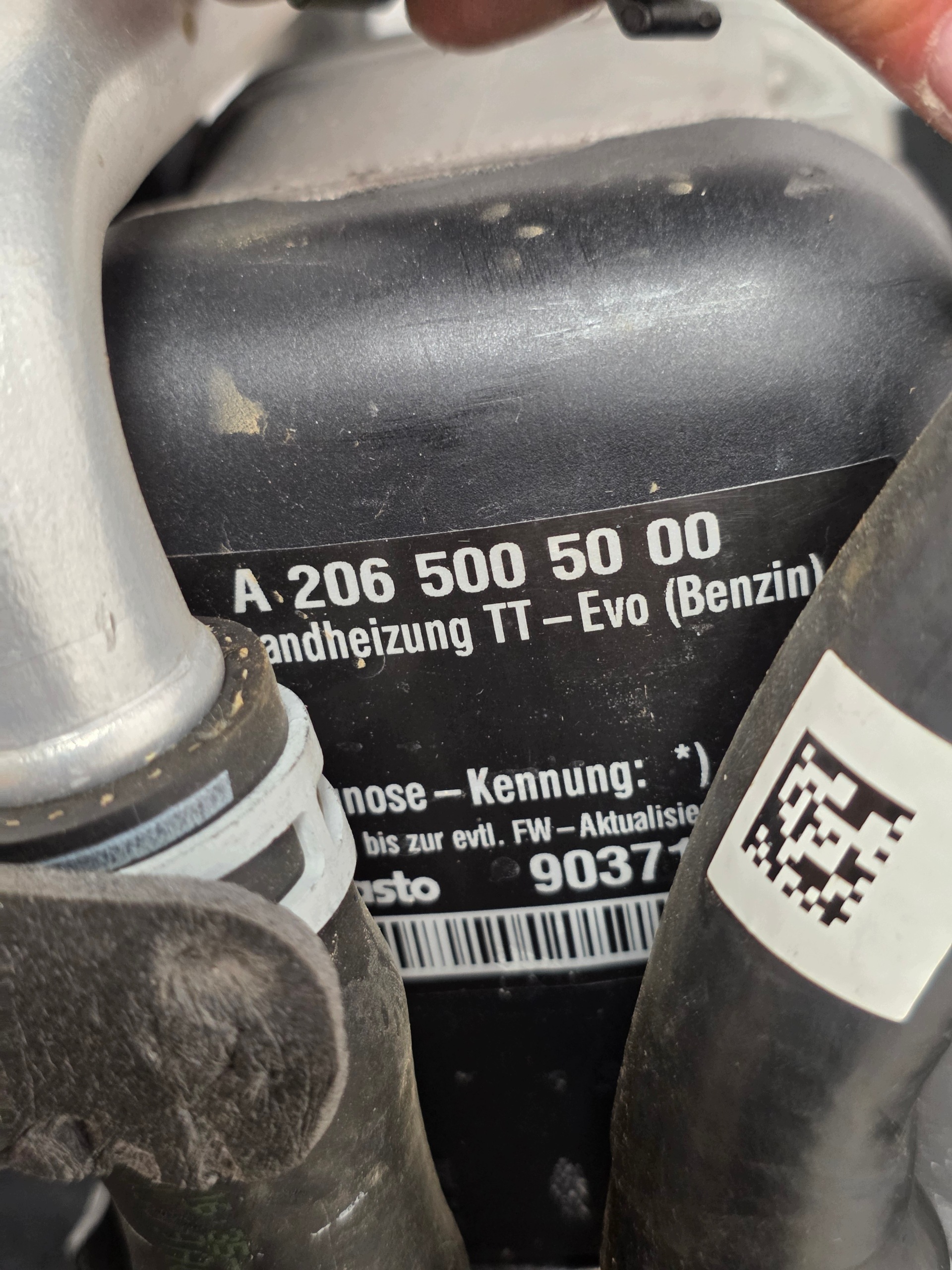 Webasto Mercedes Benzyna Ogrzewanie Postojowe Nowe Mercedes W206 - galeria