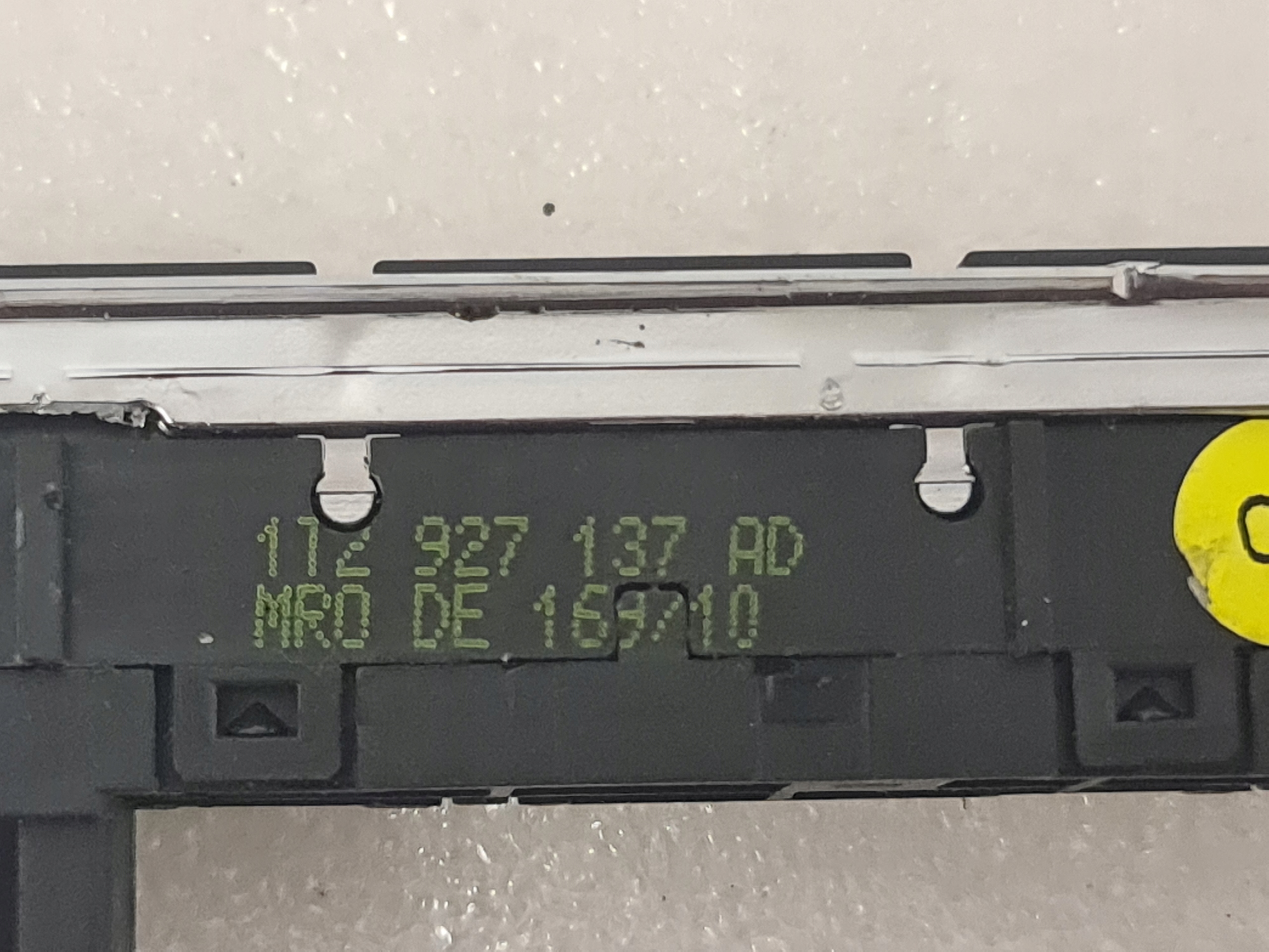 Schalttafel VW Touran Lift 2011-2015 Start - galeria