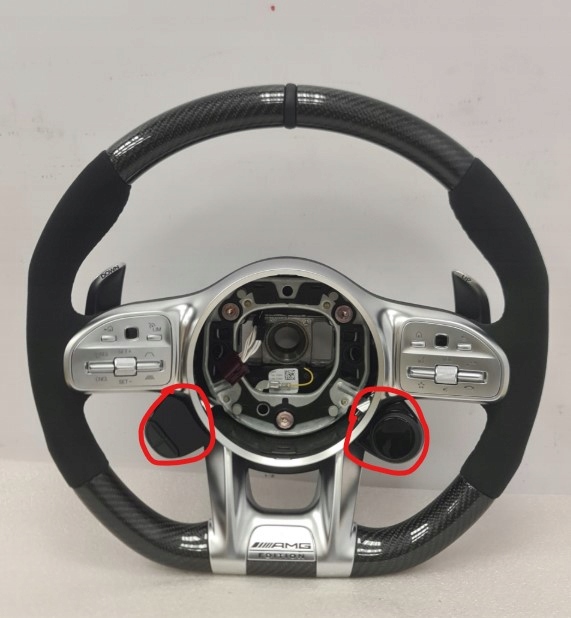 Контактная пластина рулевого колеса Mercedes AMG — A099 464 19 05 - galeria