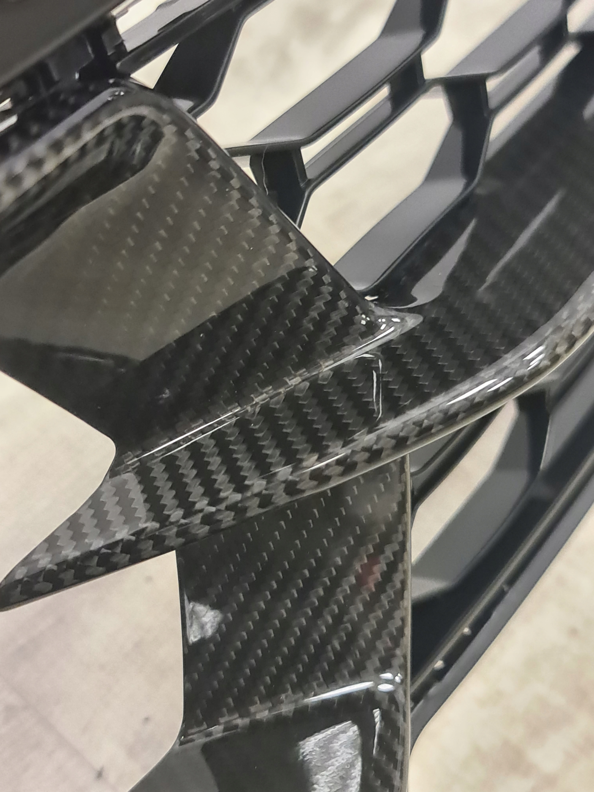 Stoßstangenleiste BMW G14 G15 G16 CARBON 8074800 - galeria