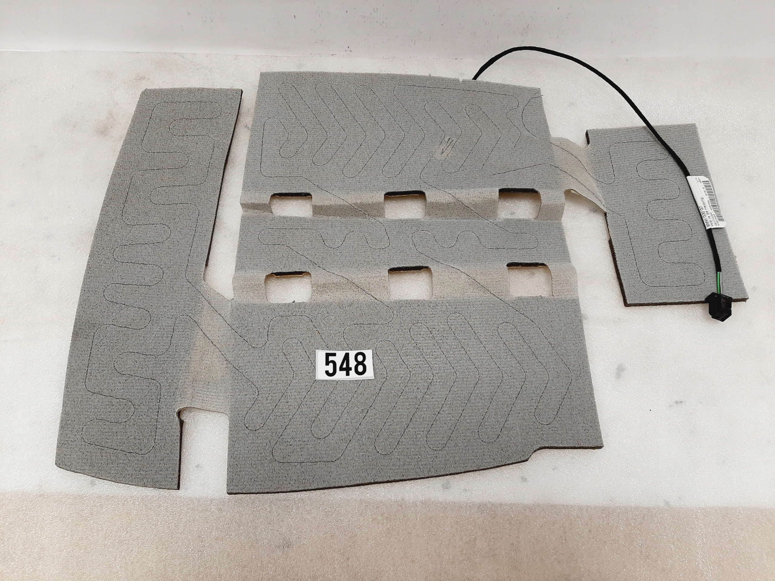 Heating mat for heating the BMW G32 GT seat - galeria