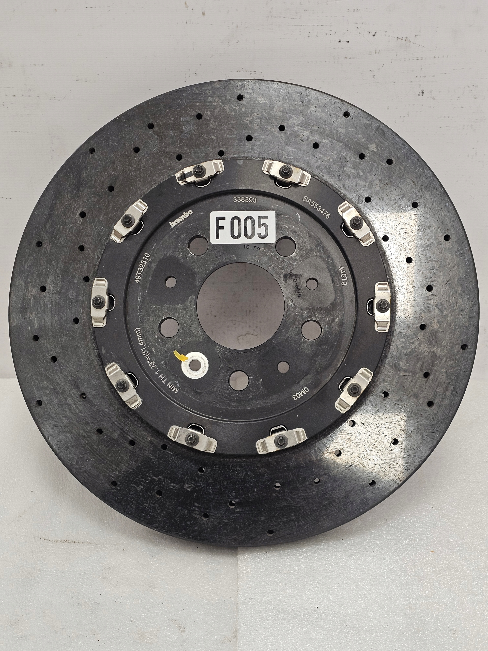 Диски Суппорта Ferrari Roma Portofino Ceramics Big Brake Set - galeria