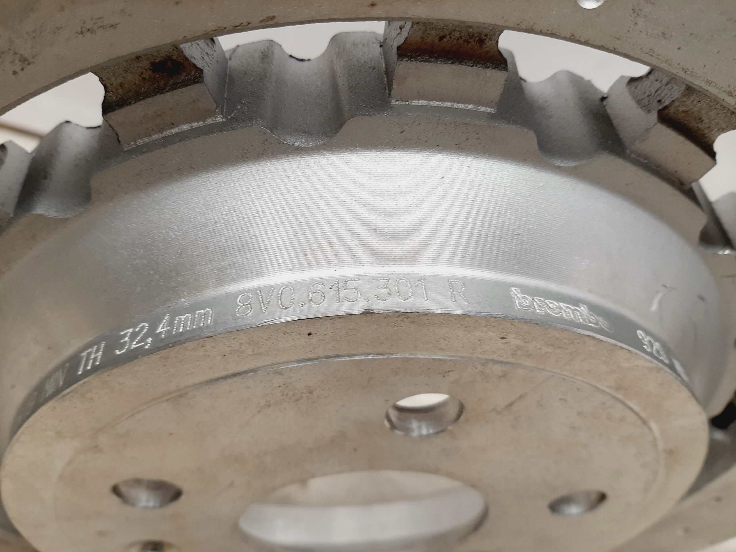 Диски Audi ПЕРЕДНИЕ RS3 8V 370x34 OEM Оригинальный КОМПЛЕКТ - galeria