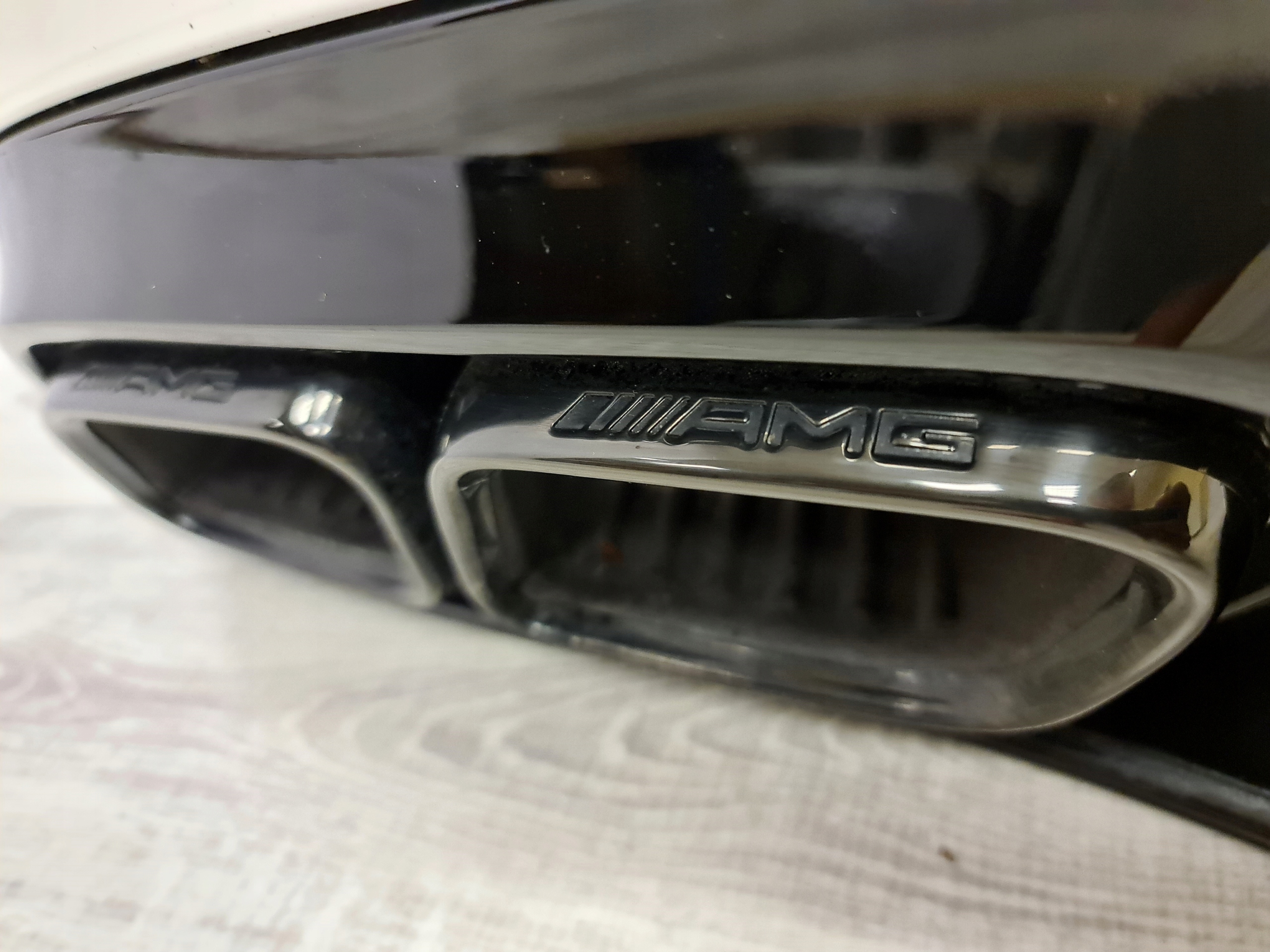 Mercedes C W205 63 AMG HECKSTOßSTANGE KOMPLETTE LIFT - galeria