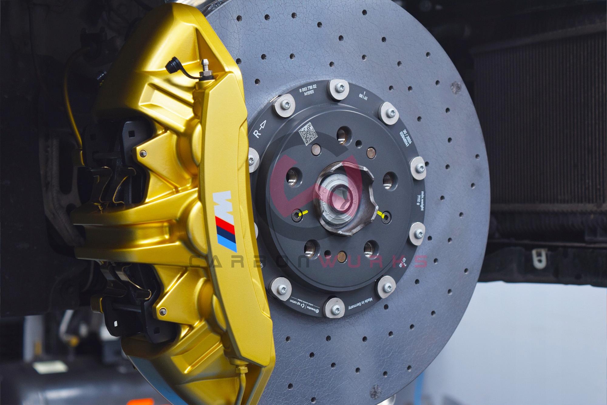 Переоборудование КЕРАМИКА -> СТАЛЬ Комплект дисков Колодки BMW M3 G80 M4 G82 - galeria