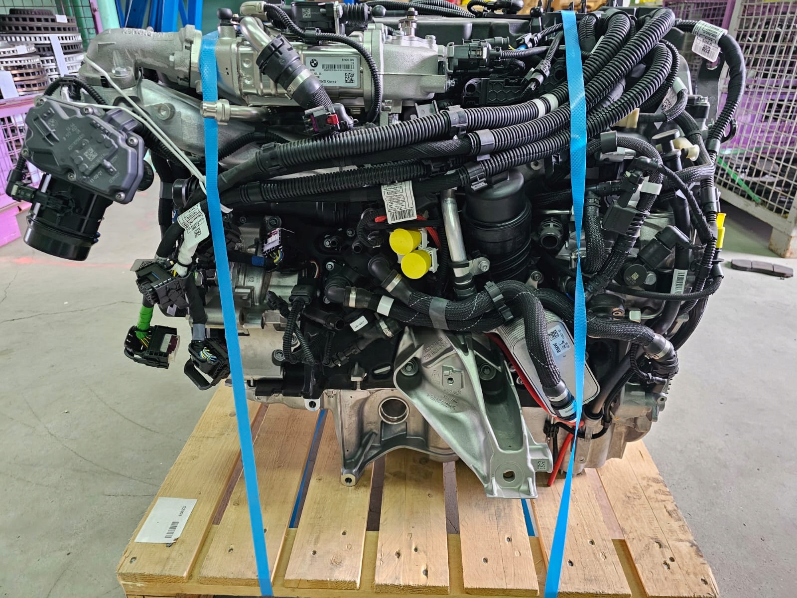 BMW B57-Motor komplett und neu B57D30B 3.0D 320 km - galeria