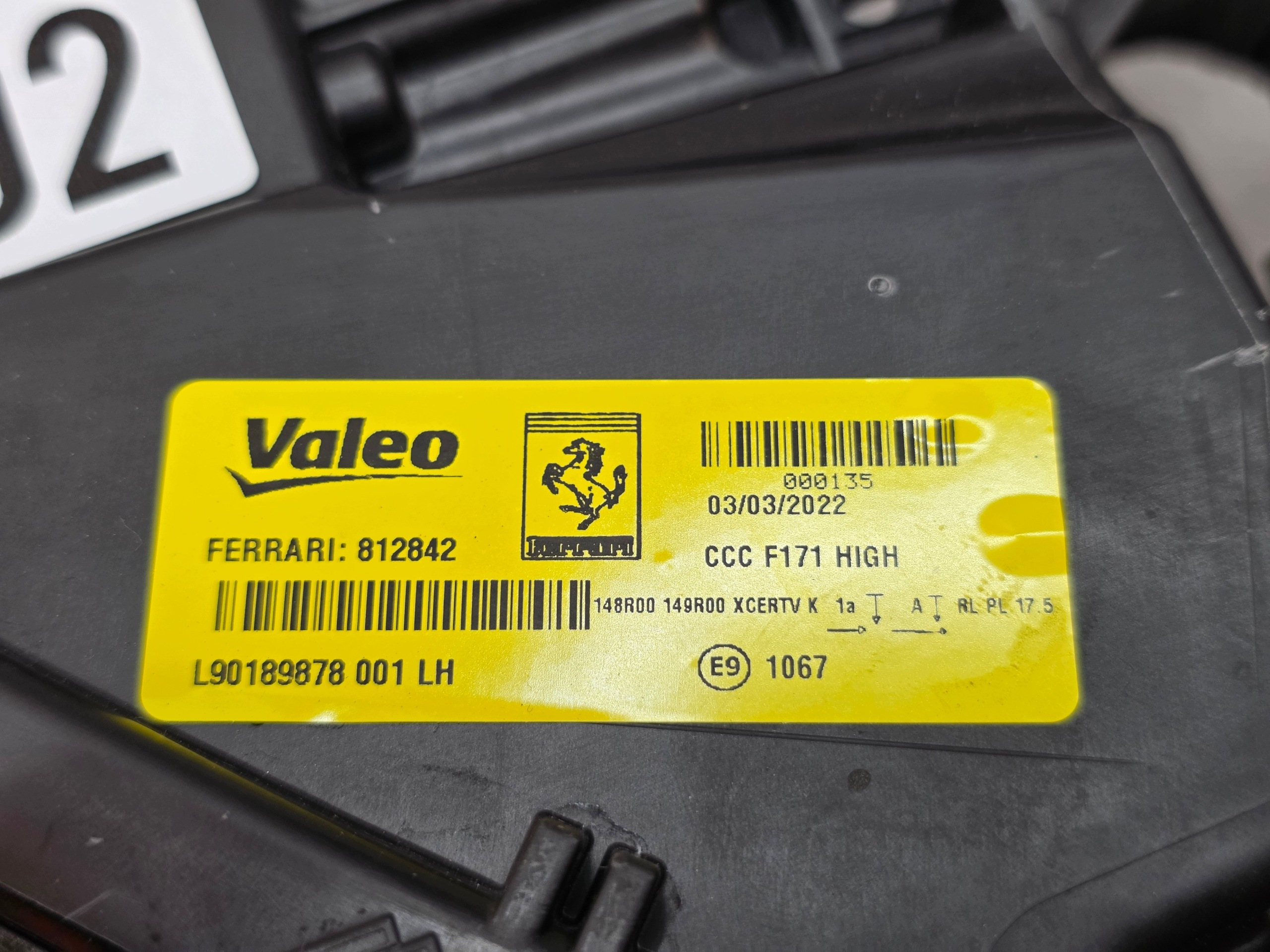 Lampen vorne vorne links rechts Paar FERRARI 296 HIGH AFS F171 komplett - galeria