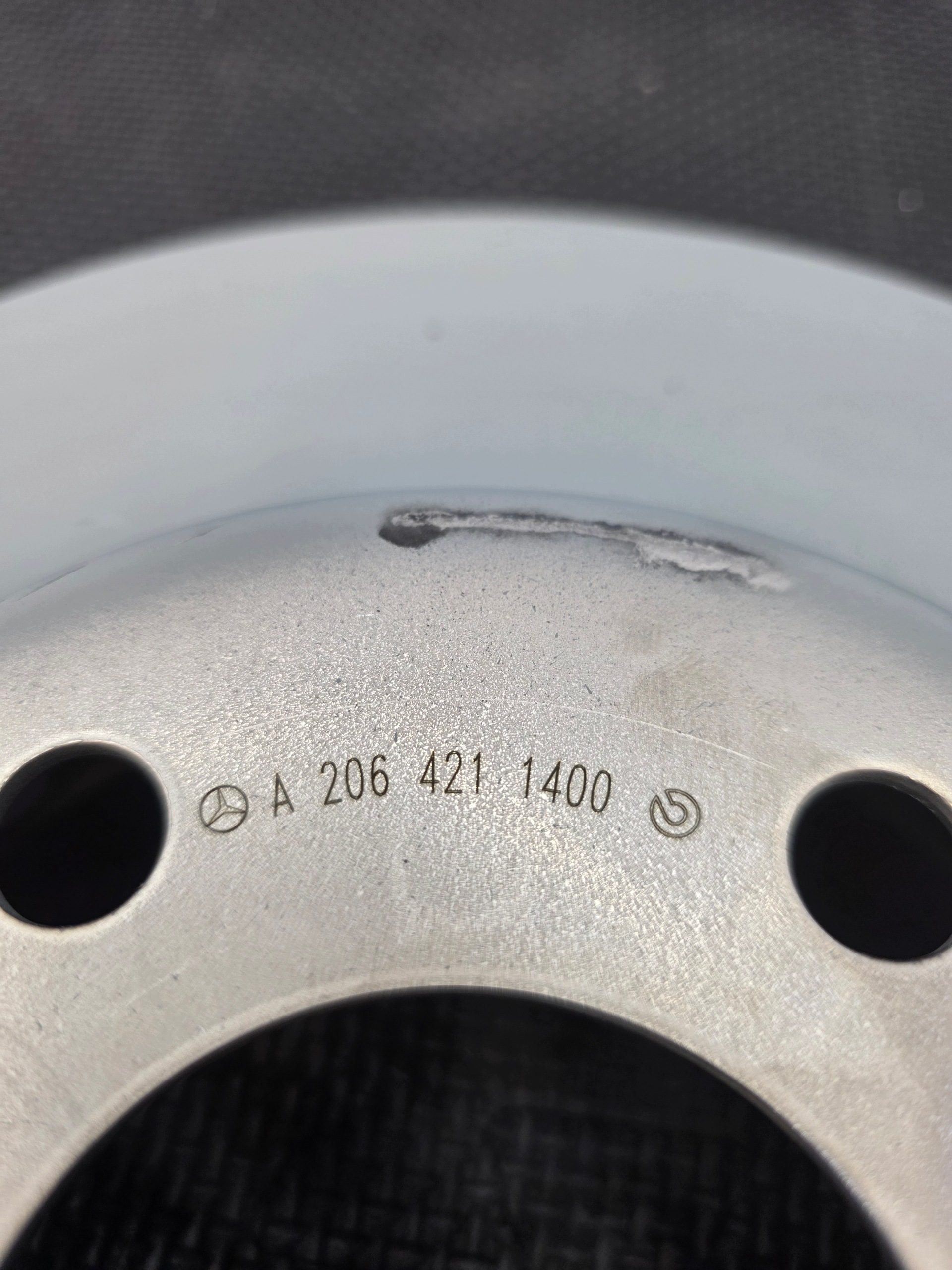 Tarcze PRZÓD Mercedes OEM W206 W214 W254 ORYGINAŁ PARA - galeria