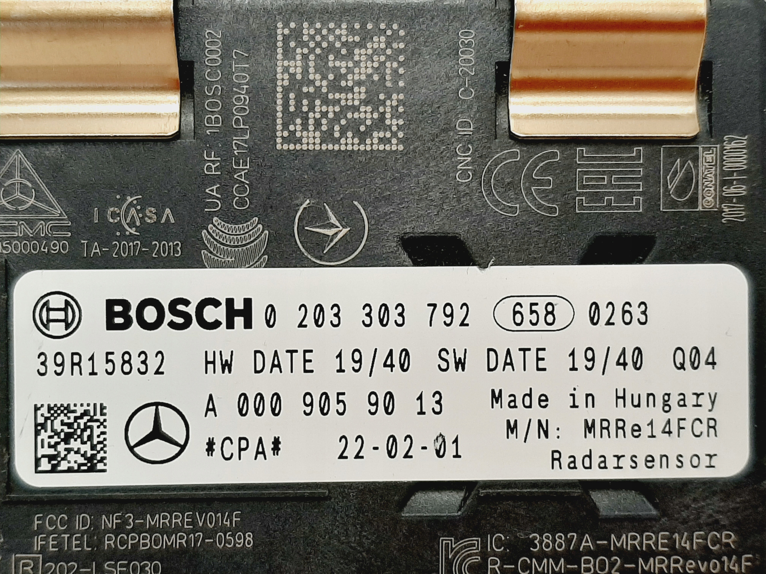 Радар Mercedes ACC Distronic A0009059013 W205 W253 - galeria