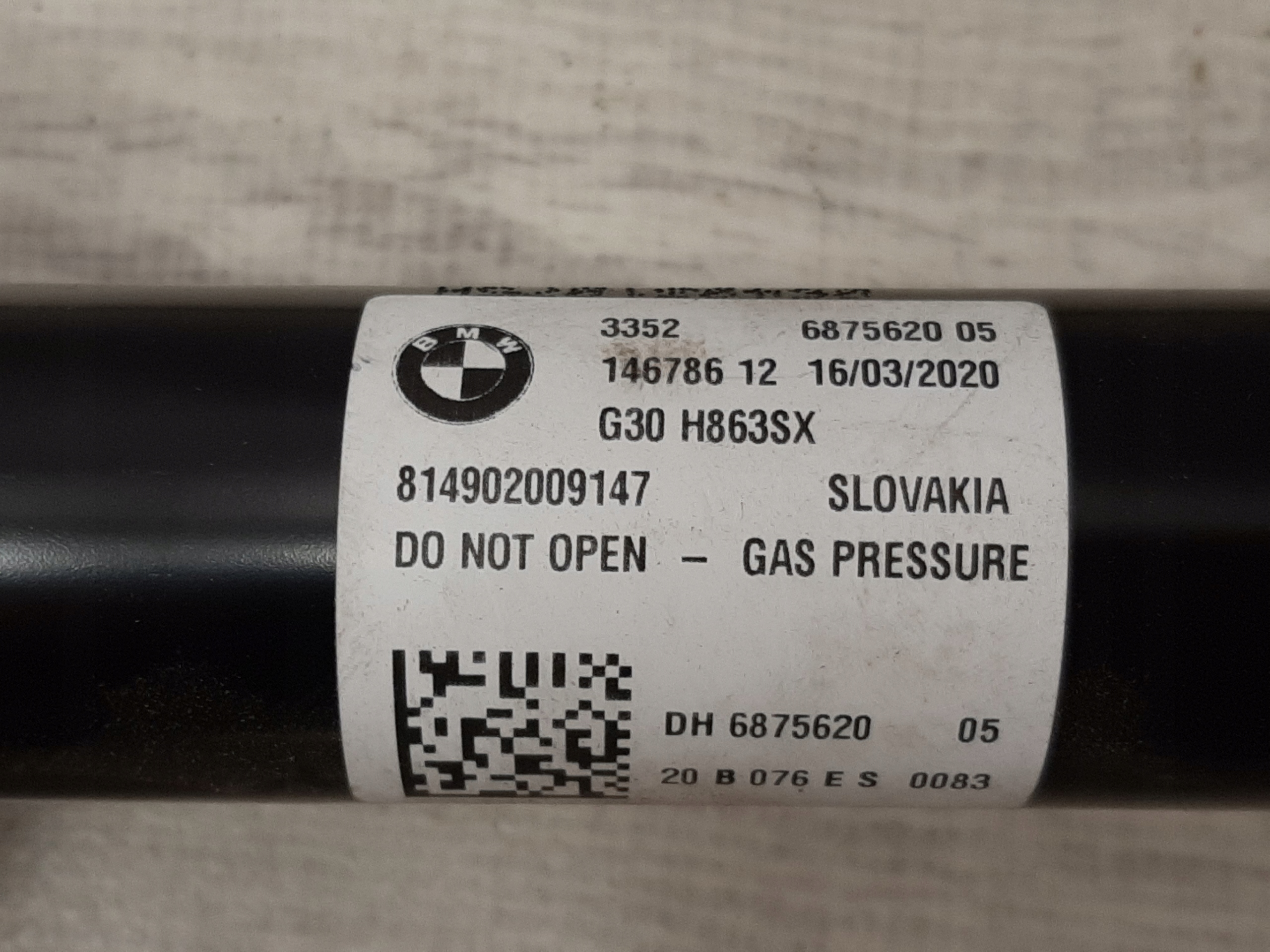 BMW G30 M550d 530e Stoßdämpfer hinten ORIGINAL - galeria