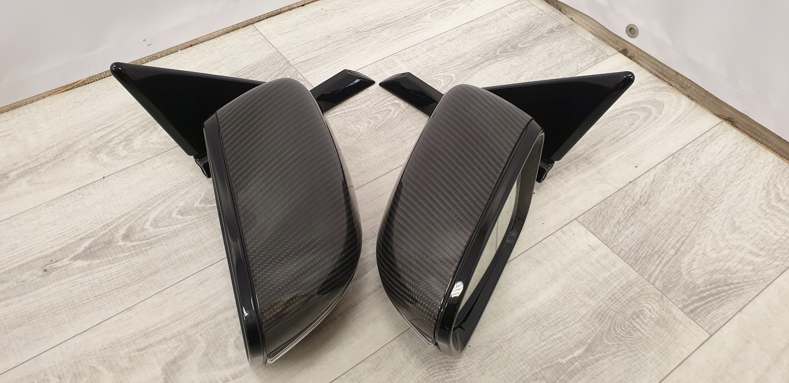 Зеркало ПРАВОЕ BMW 8 G14 G15 G16 CARBON 9 PIN - galeria