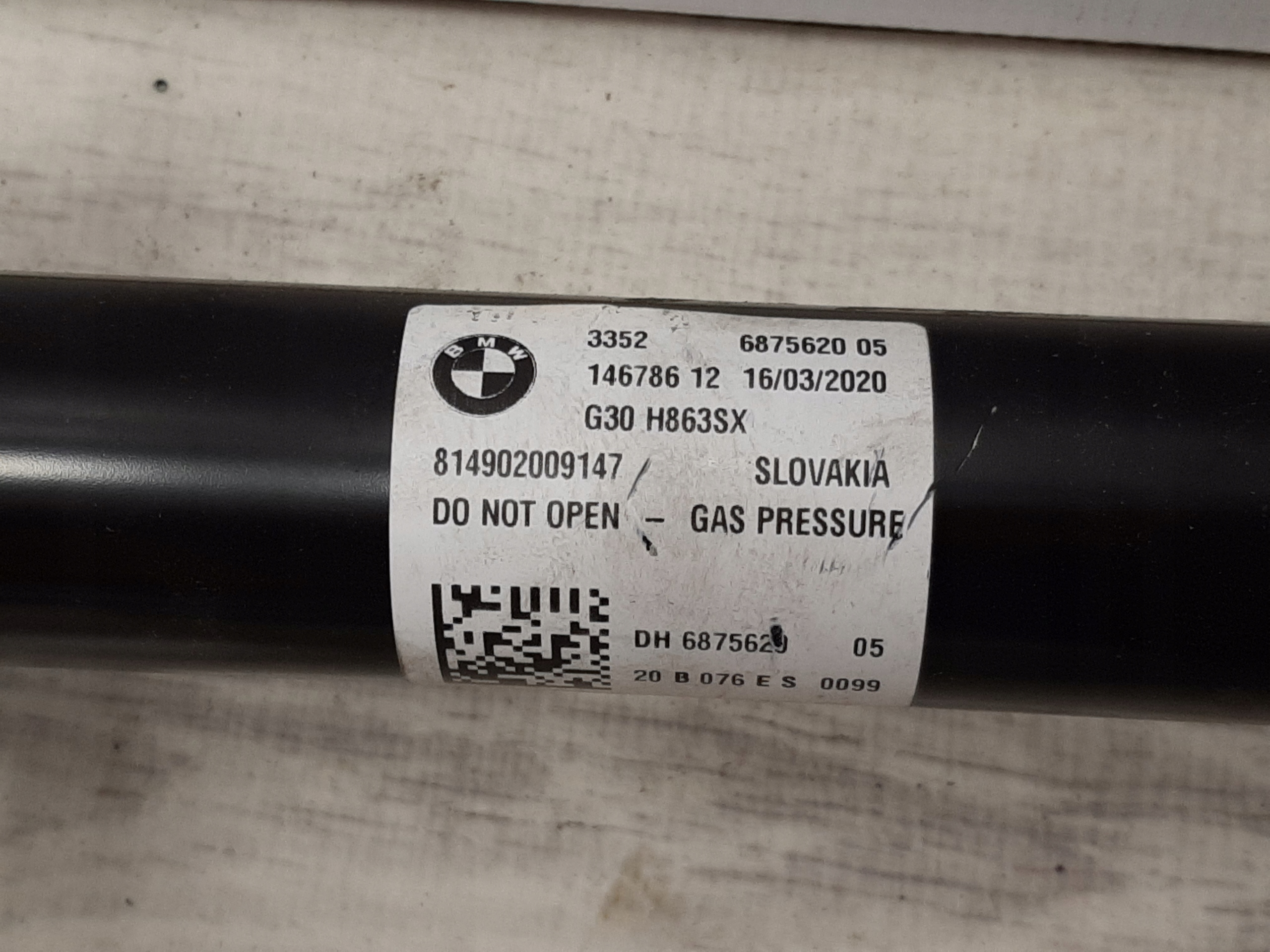 BMW G30 M550d 530e Задний амортизатор ОРИГИНАЛ - galeria