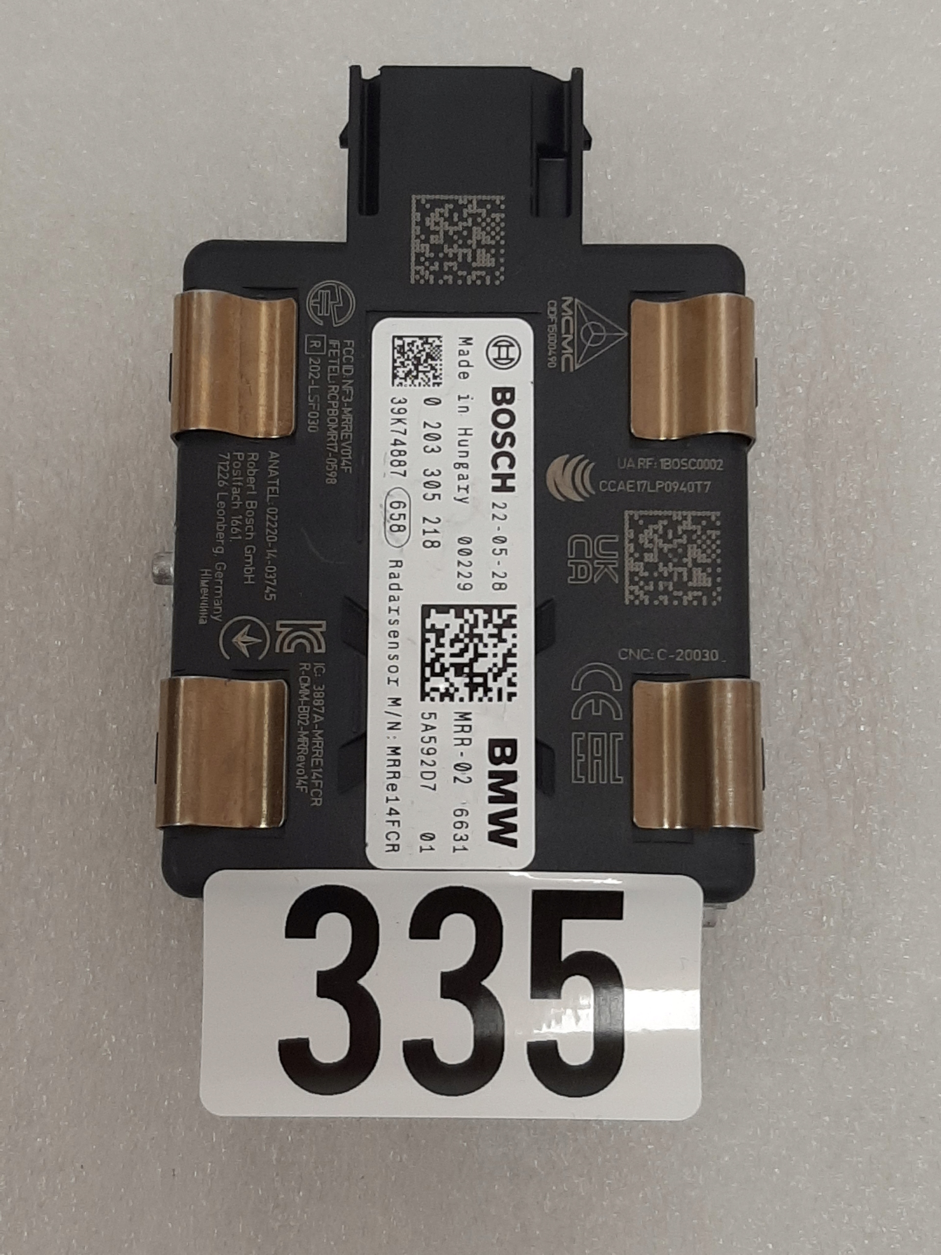Radar Czujnik ACC BMW G20 F40 G05 G06 G01 G02 G22 G29 5A592D7 - galeria