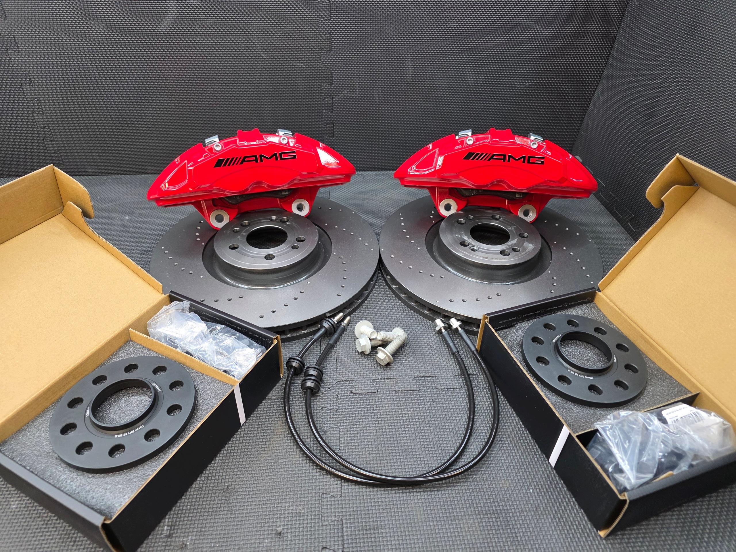 Zaciski Tarcze Hamulce Mercedes W447 V Tarcze Zestaw BigBrake 375mm - galeria