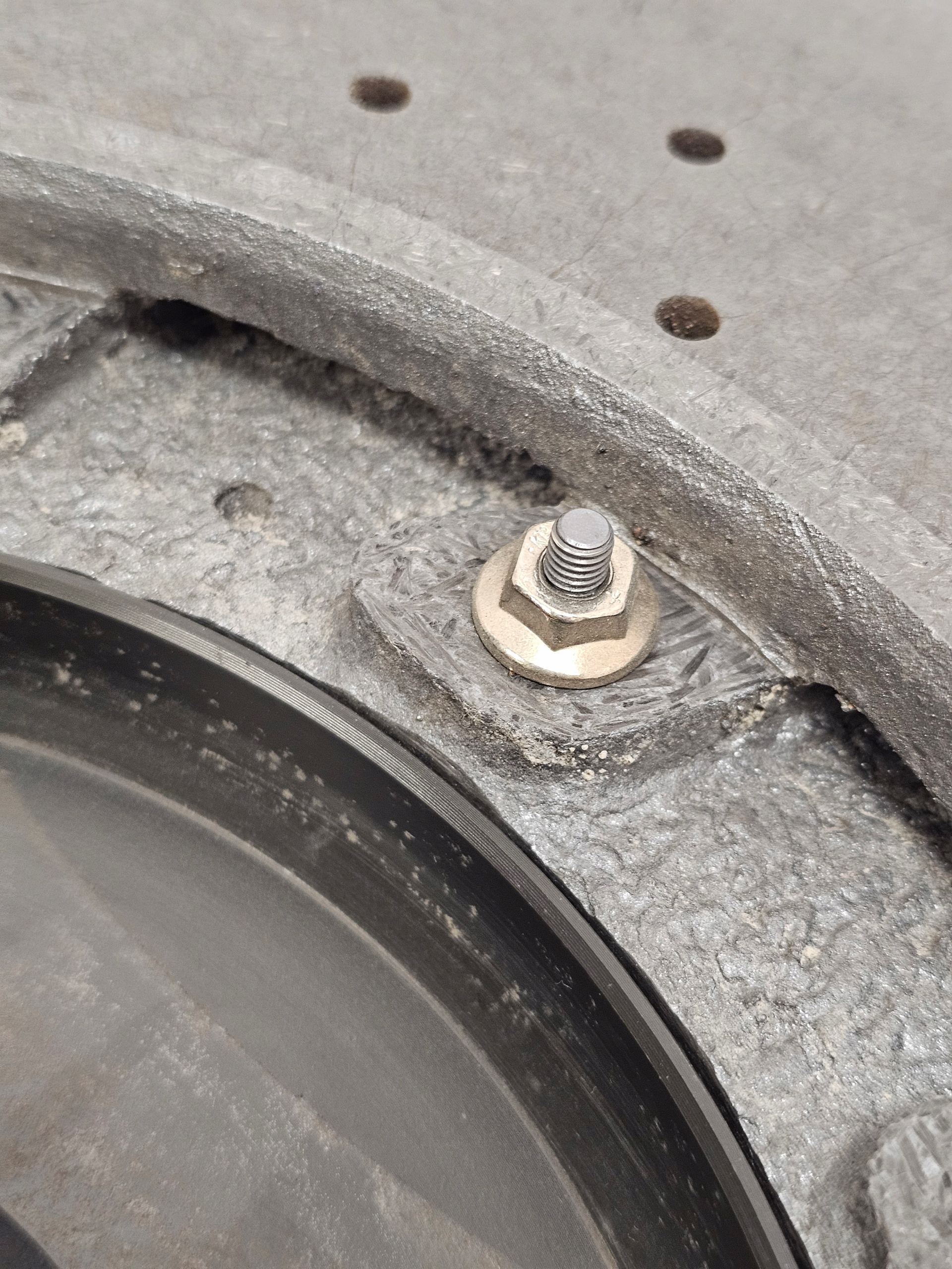 CERAMIC Disc Lamborghini Urus Rear Rear RIGHT Rear Brake Disc RIGHT - galeria