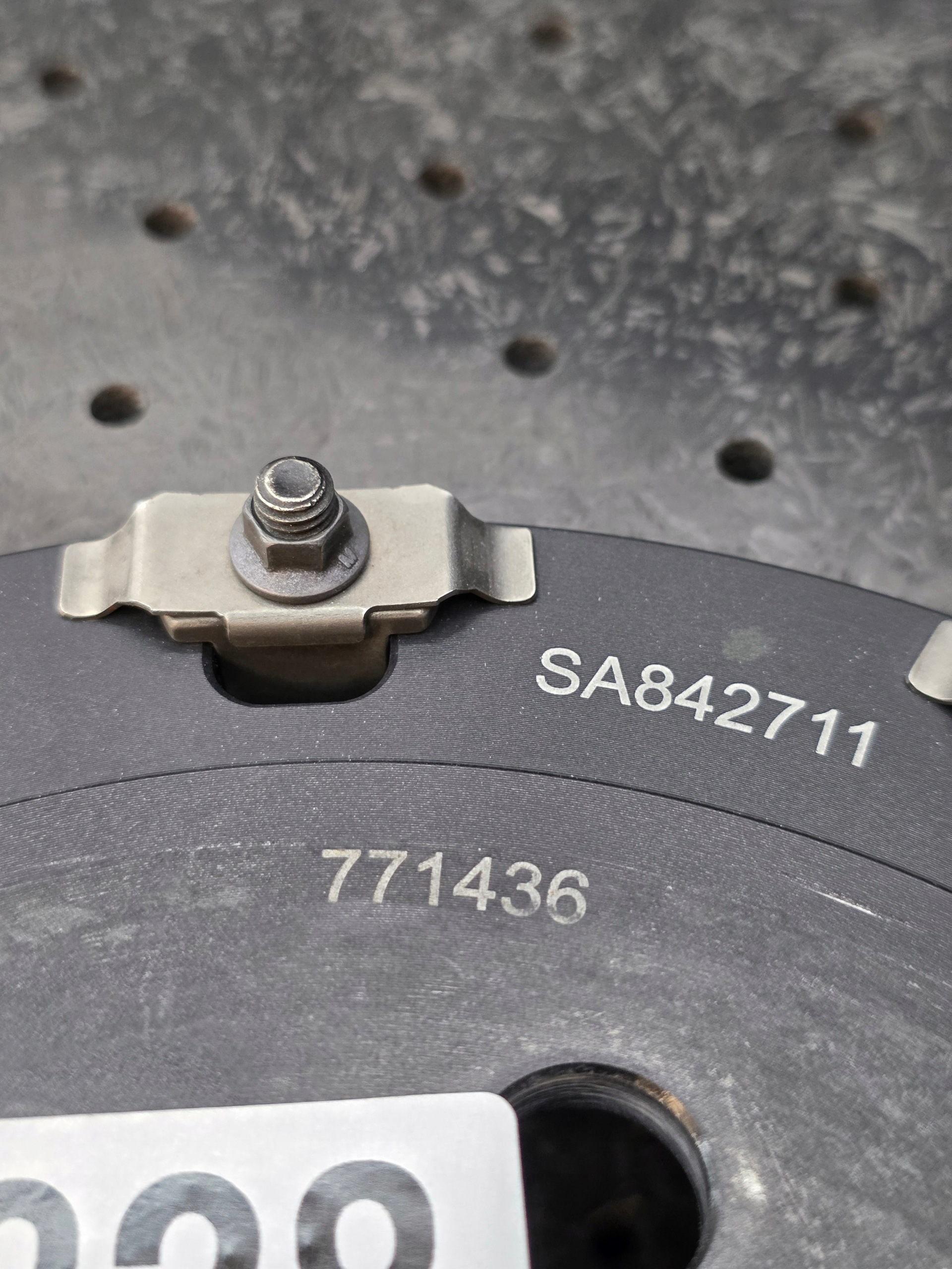 Tarcza CERAMICZNA Ferrari PRZÓD 812 SF90 296 GTB 12 Cilindri 771436 - galeria