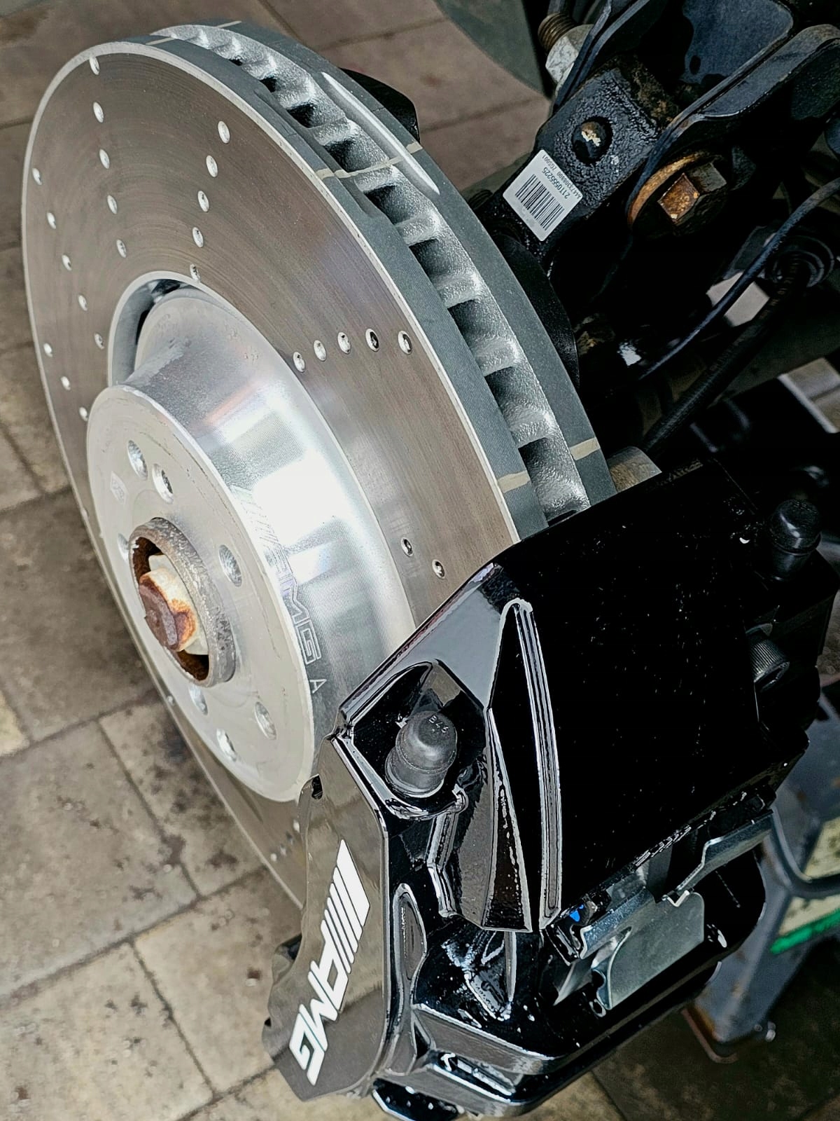 Тормоза Mercedes W447 V Диски BigBrake 390 Комплект - galeria