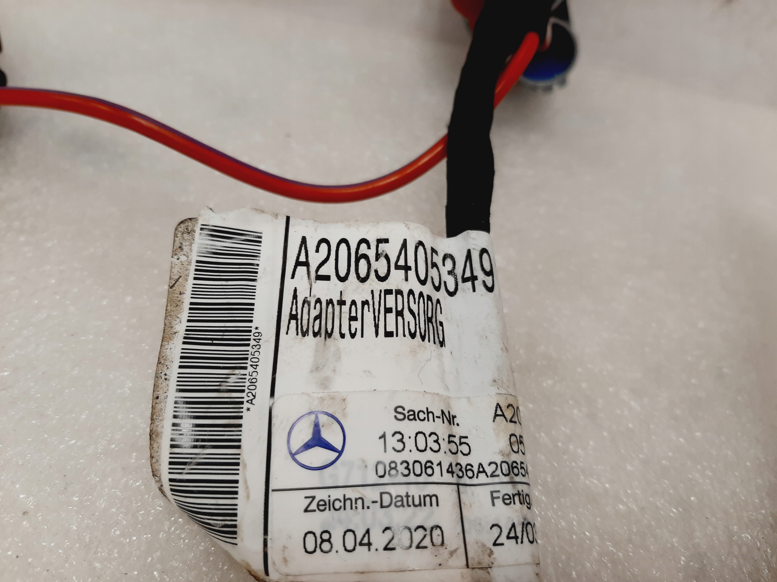Mercedes W206 Electric Cable Harness - galeria