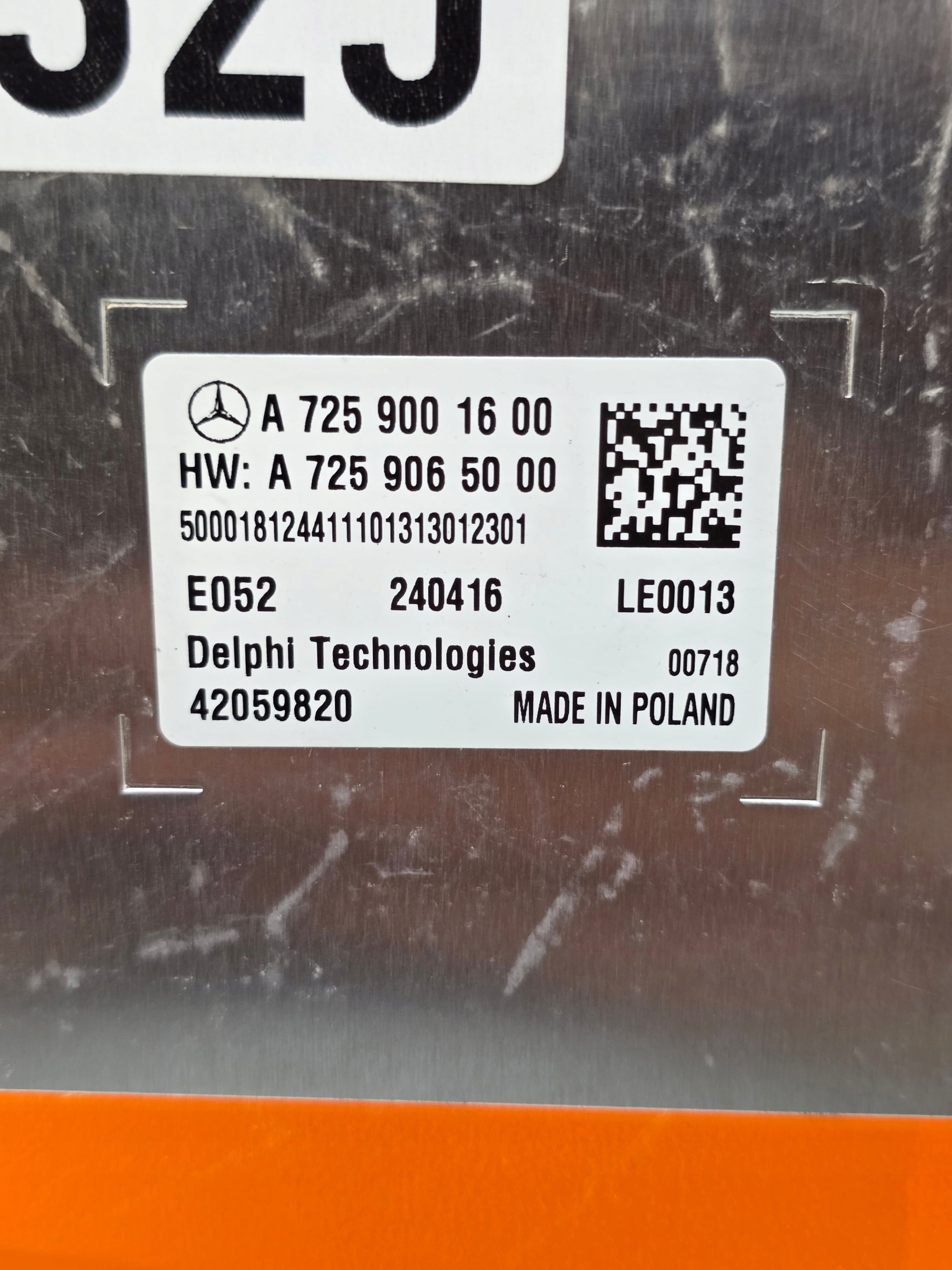Getriebemodul 725 9G Mercedes A7259001600 - galeria
